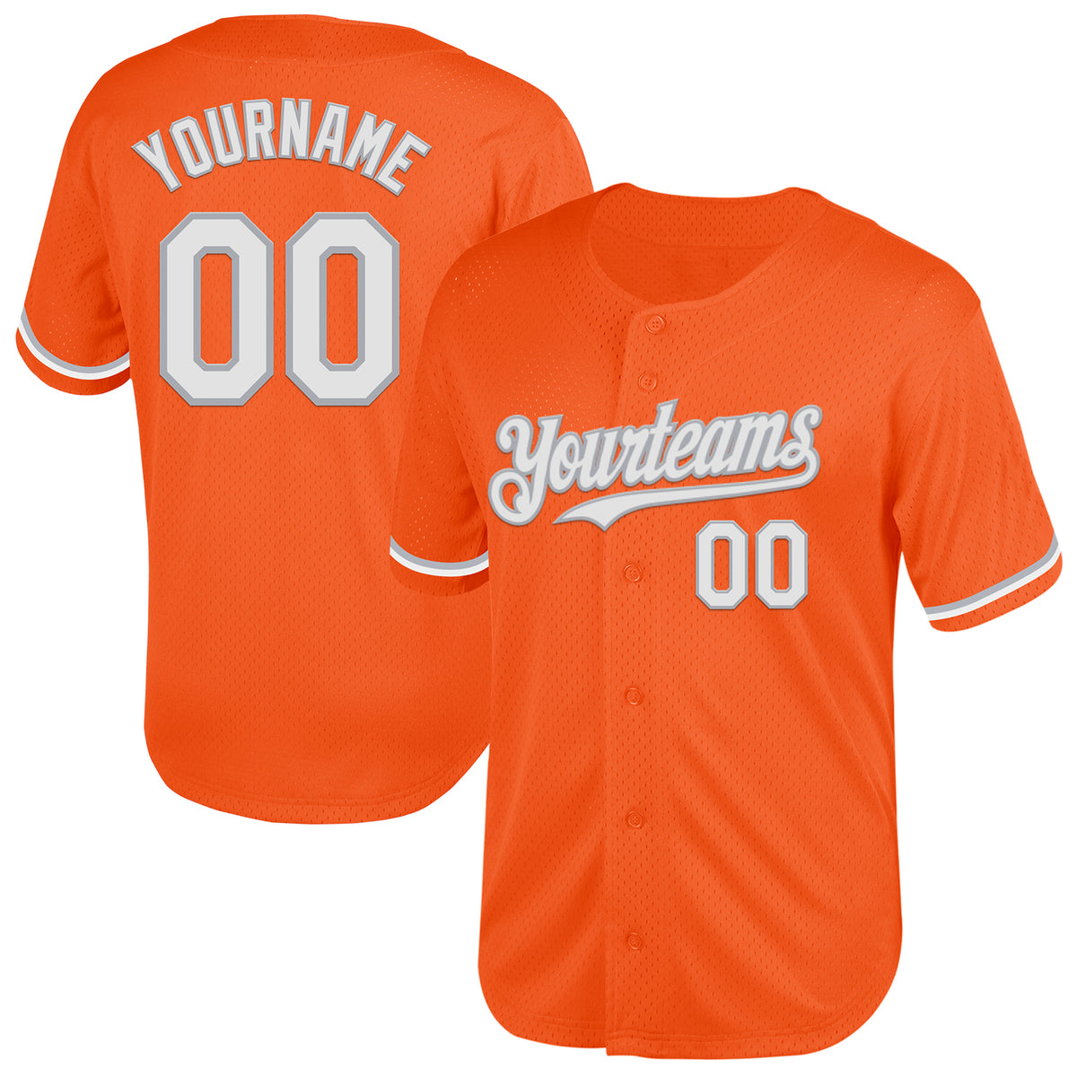 Custom Orange White-Royal Classic Style Dog Jersey main image 0