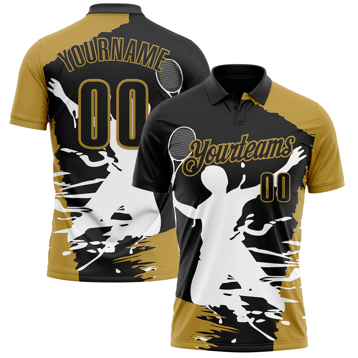 T-shirt & Polo Tennis Personnalisé – Style Moderne