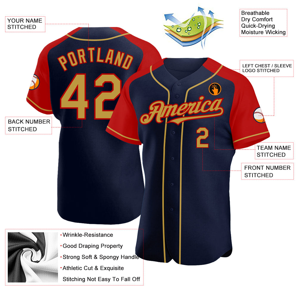 Custom Gray Olive-Gold Gradient Varsity Full-Snap Raglan Sleeves Baseball Jacket main image 0