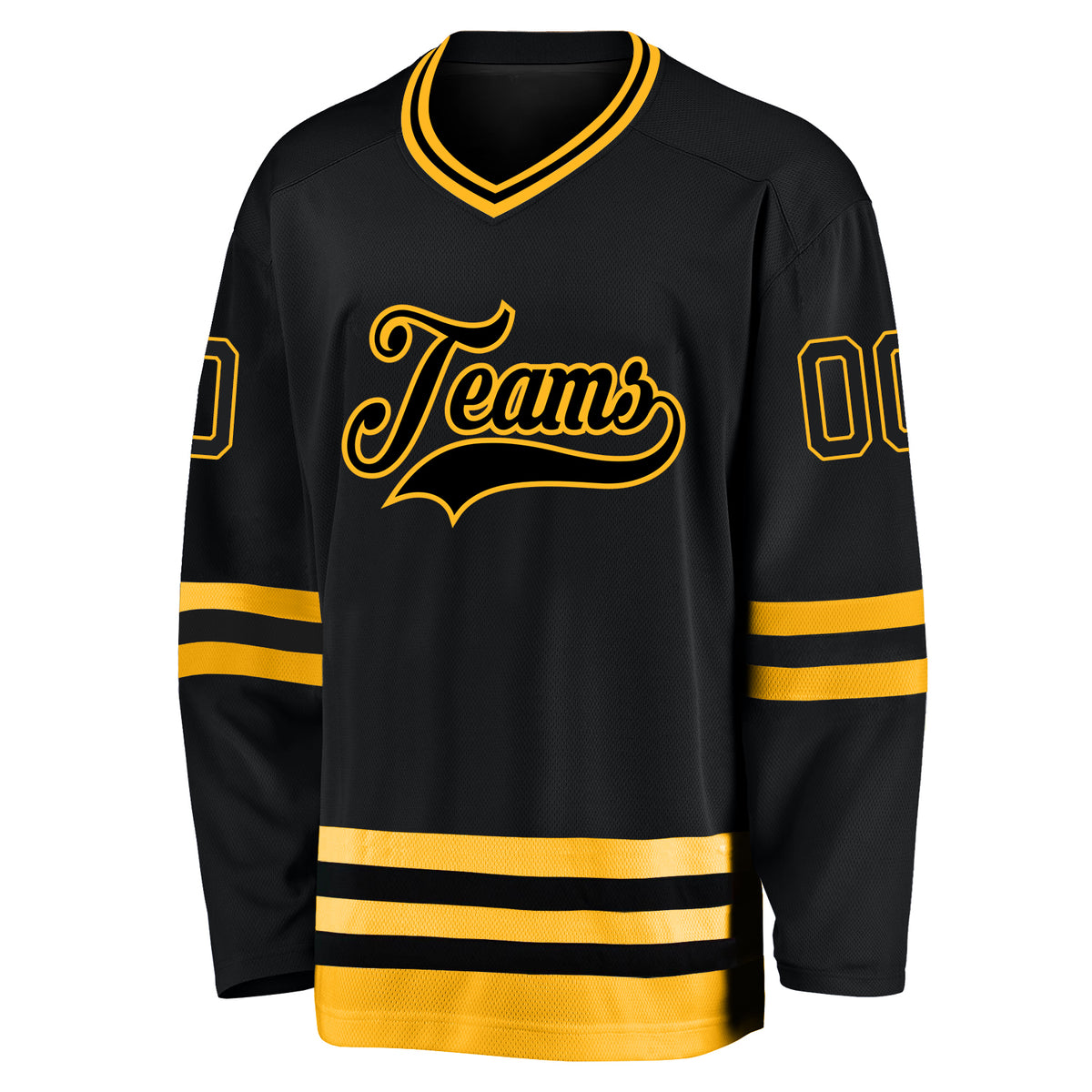 Custom Black Hockey Jersey  Custom hockey jerseys, Jersey outfit