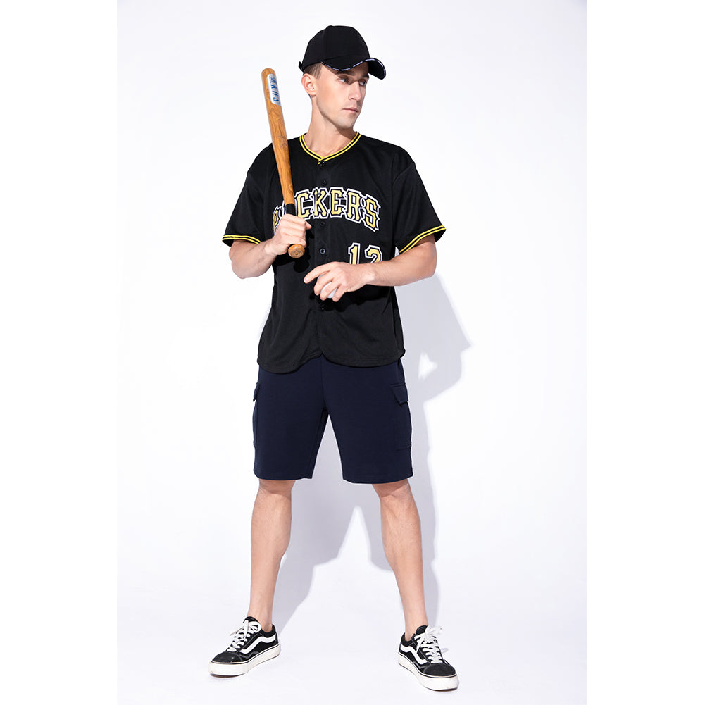 Creat Baseball Authentic Purple Black Throwback Gray Jersey – FiitgCustom