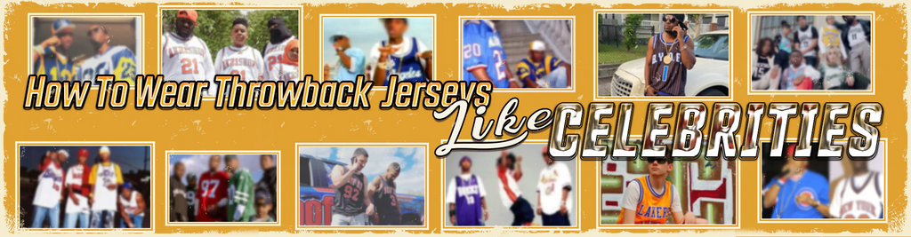 How to Wear Throwback Jerseys Like Celebrities