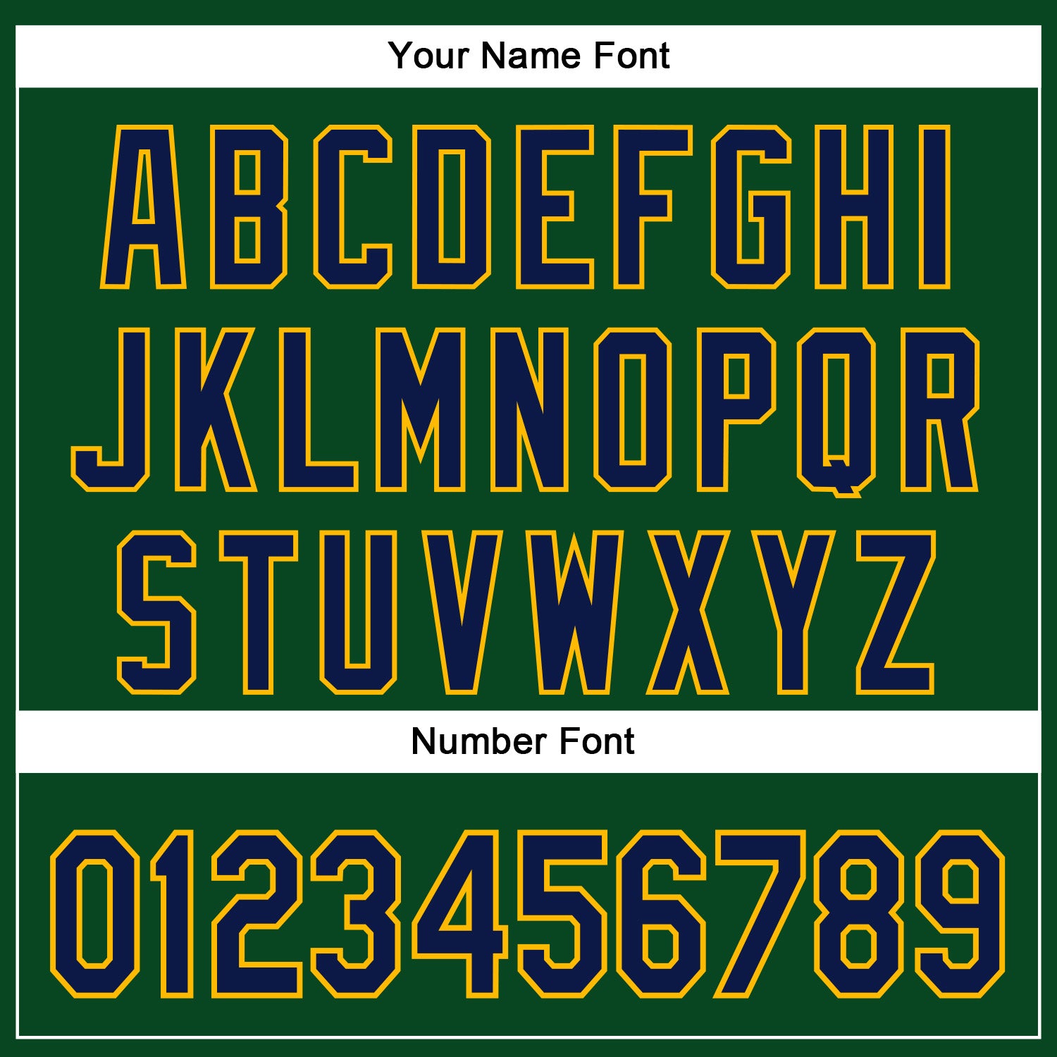 Custom Stitched Green Navy-Gold 3D Pattern Design Sports Wear Pullover Sweatshirt Hoodie