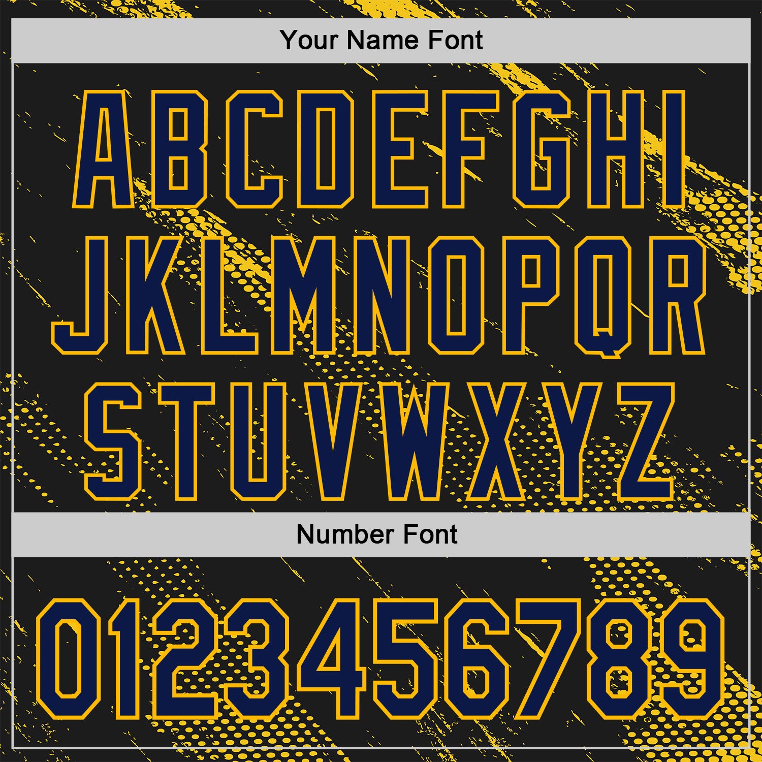 Custom Stitched Black Navy-Gold 3D Pattern Design Sports Wear Pullover Sweatshirt Hoodie