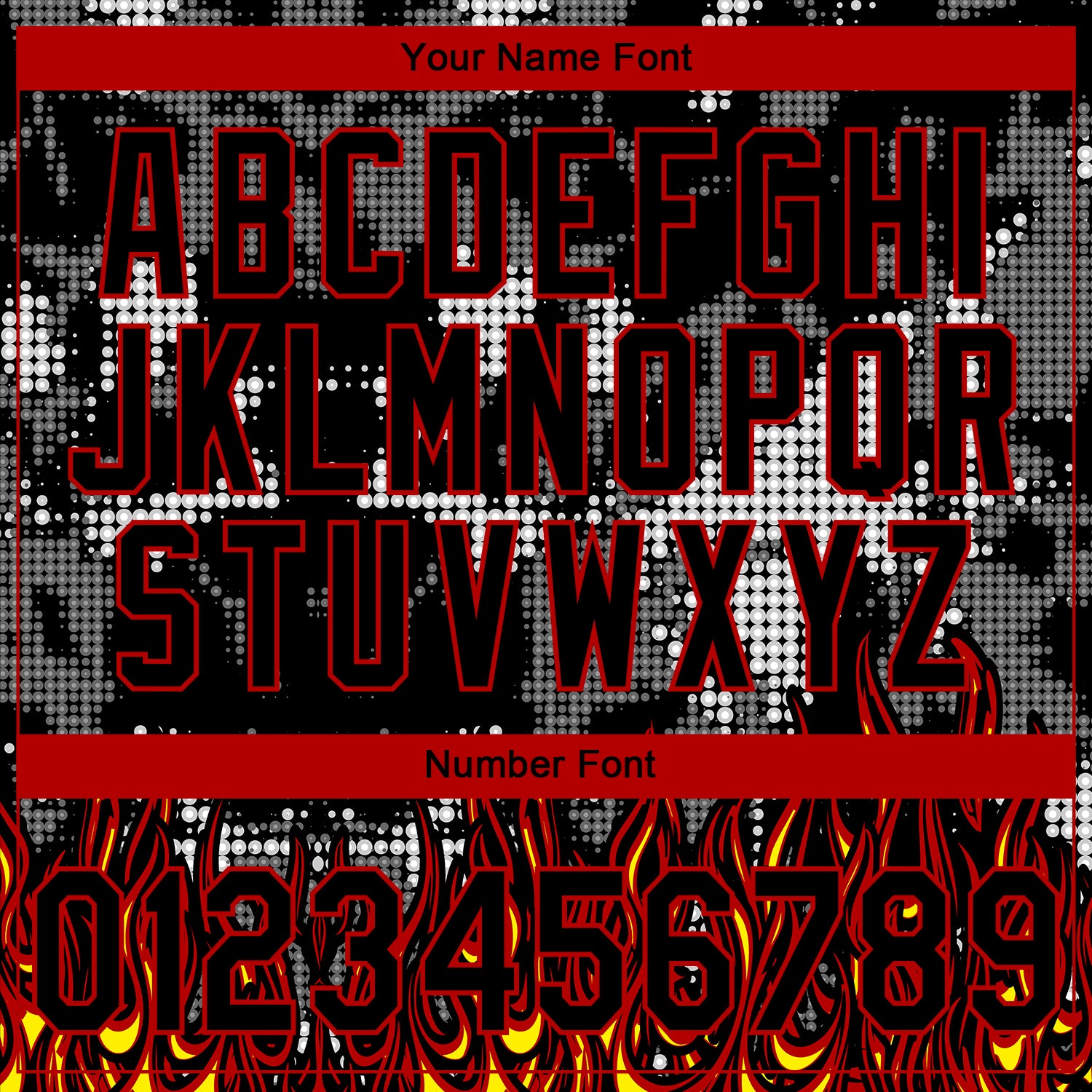 Custom Stitched Black Yellow Red-White 3D Pattern Design Flame Sports Pullover Sweatshirt Hoodie