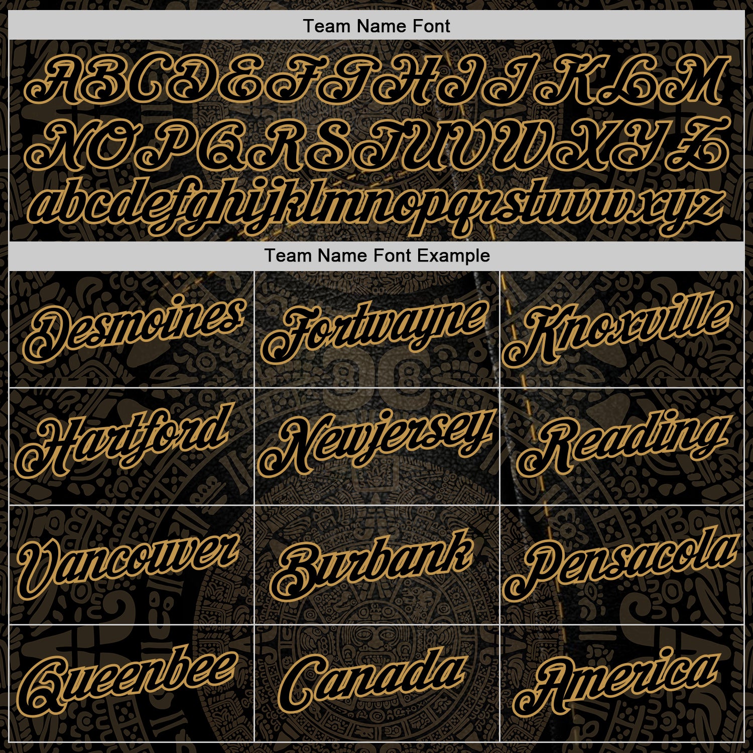 Custom Black Old Gold 3D Pattern Design Ethnic Tribal Sportswear Pullover Sweatshirt Hoodie