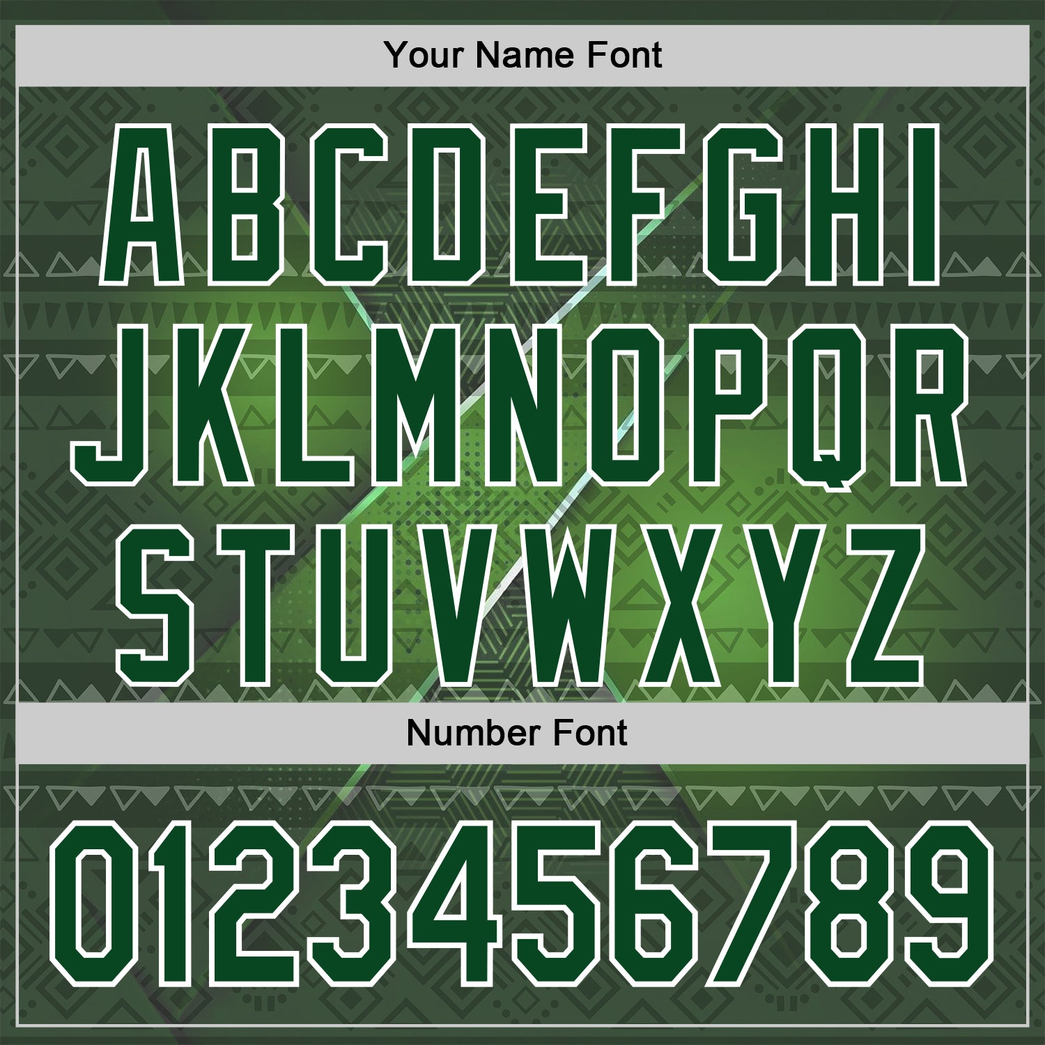 Custom Green White 3D Pattern Design Ethnic Tribal Sportswear Pullover Sweatshirt Hoodie