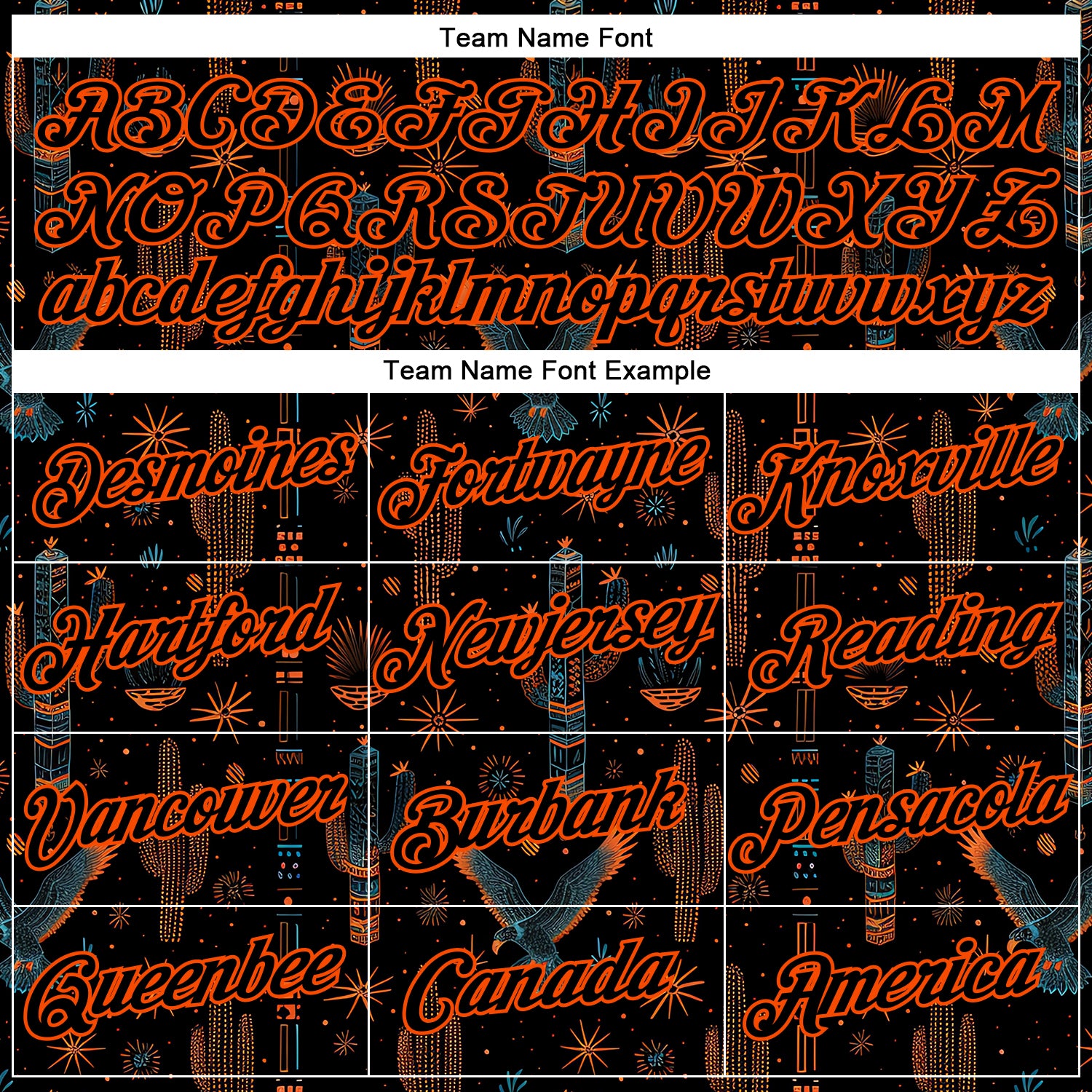 Custom Black Orange 3D Pattern Design Western Cowboy Tribal Ethnic Sports Pullover Sweatshirt Hoodie