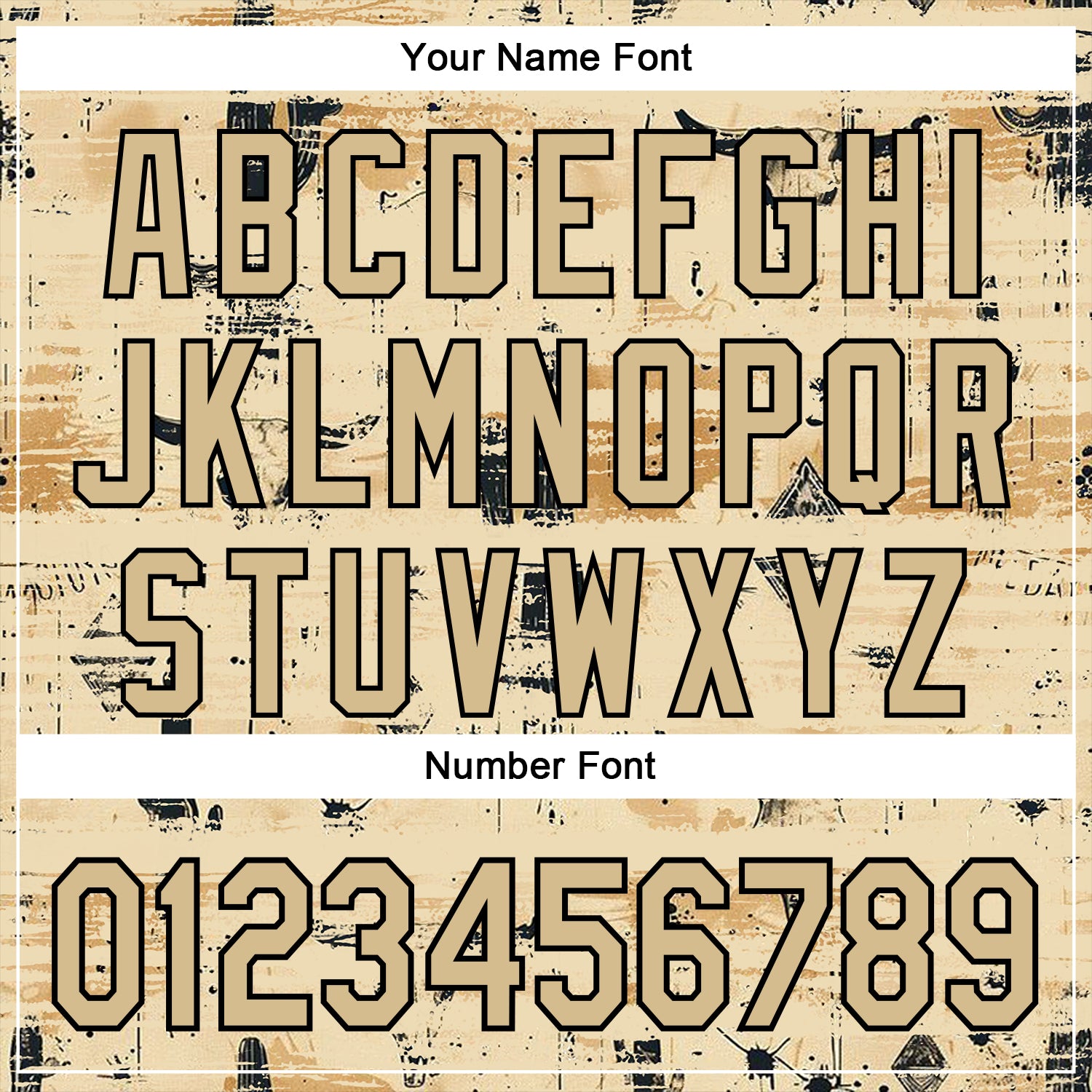 Custom Cream Vegas Gold-Black 3D Pattern Design Western Cowboy Tribal Ethnic Sports Pullover Sweatshirt Hoodie