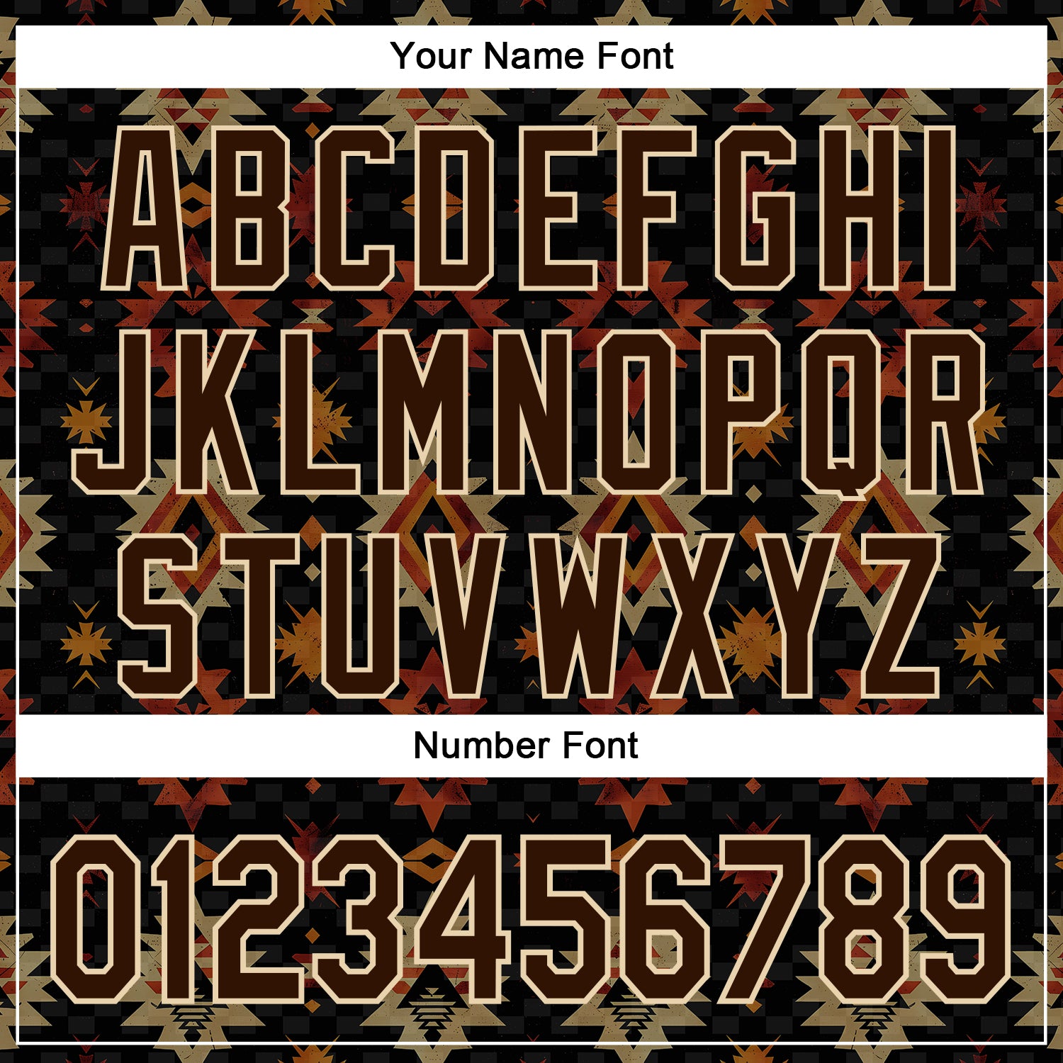 Custom Black Brown-City Cream 3D Pattern Design Western Cowboy Tribal Ethnic Sports Pullover Sweatshirt Hoodie