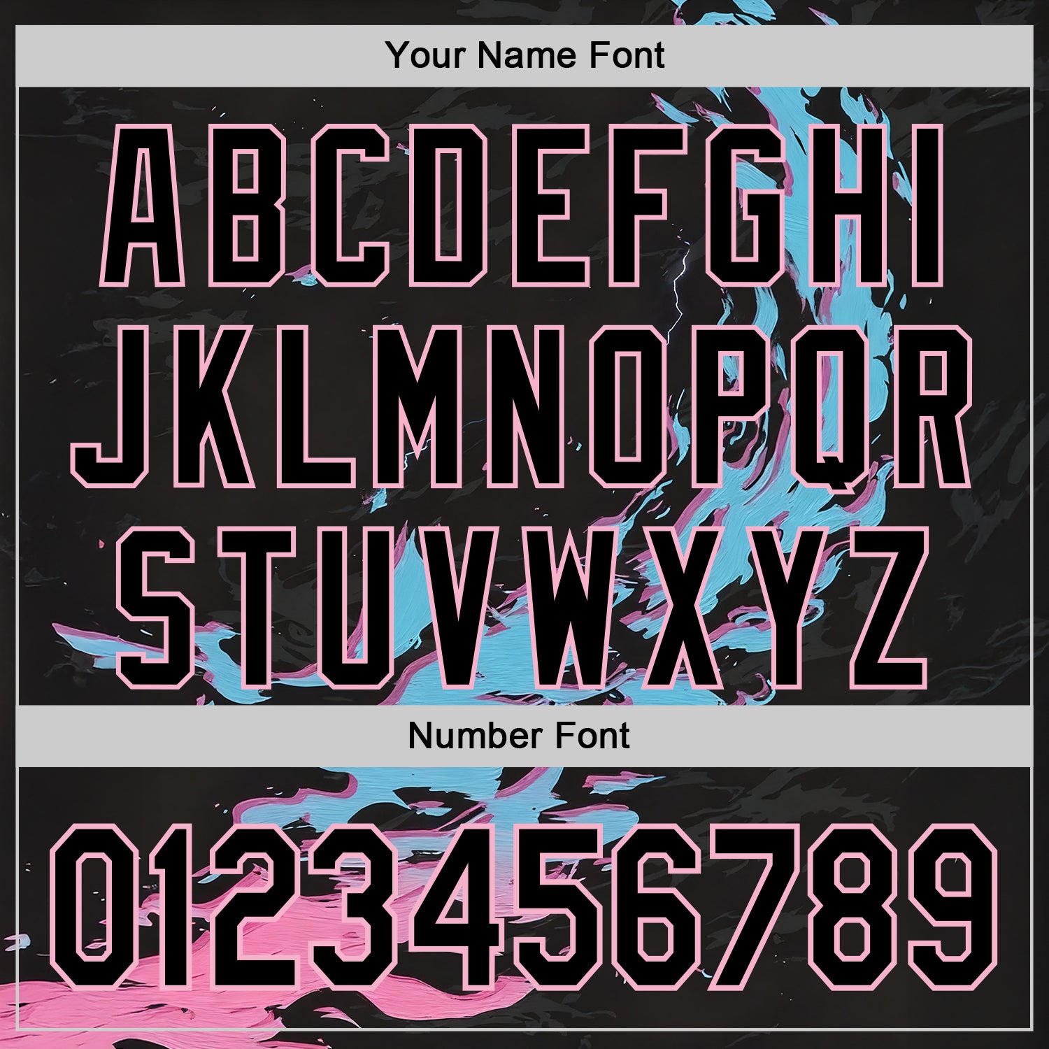 Custom Black Blue-Light Pink 3D Abstract Flame Sports Pullover Sweatshirt Hoodie