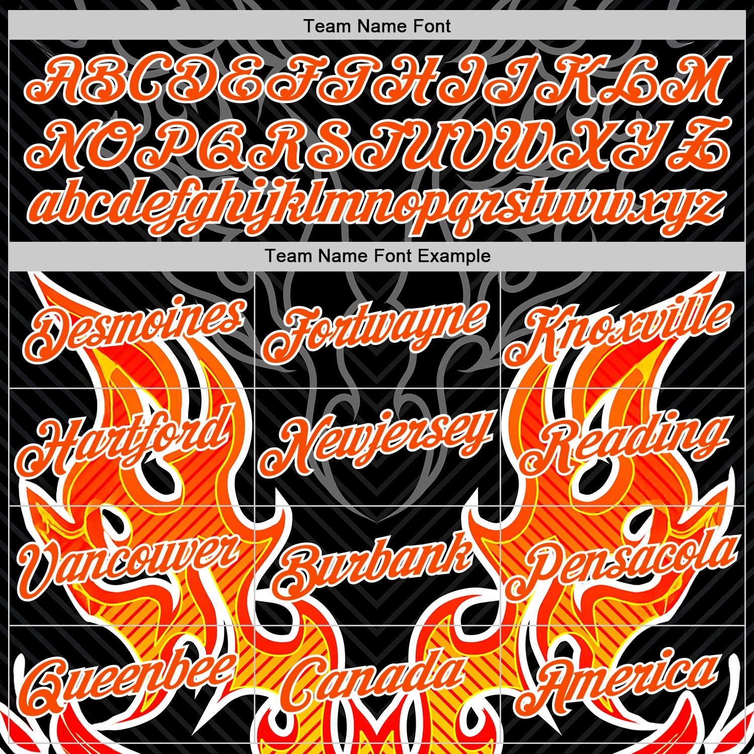 Custom Black Orange-White 3D Abstract Flame Sports Pullover Sweatshirt Hoodie