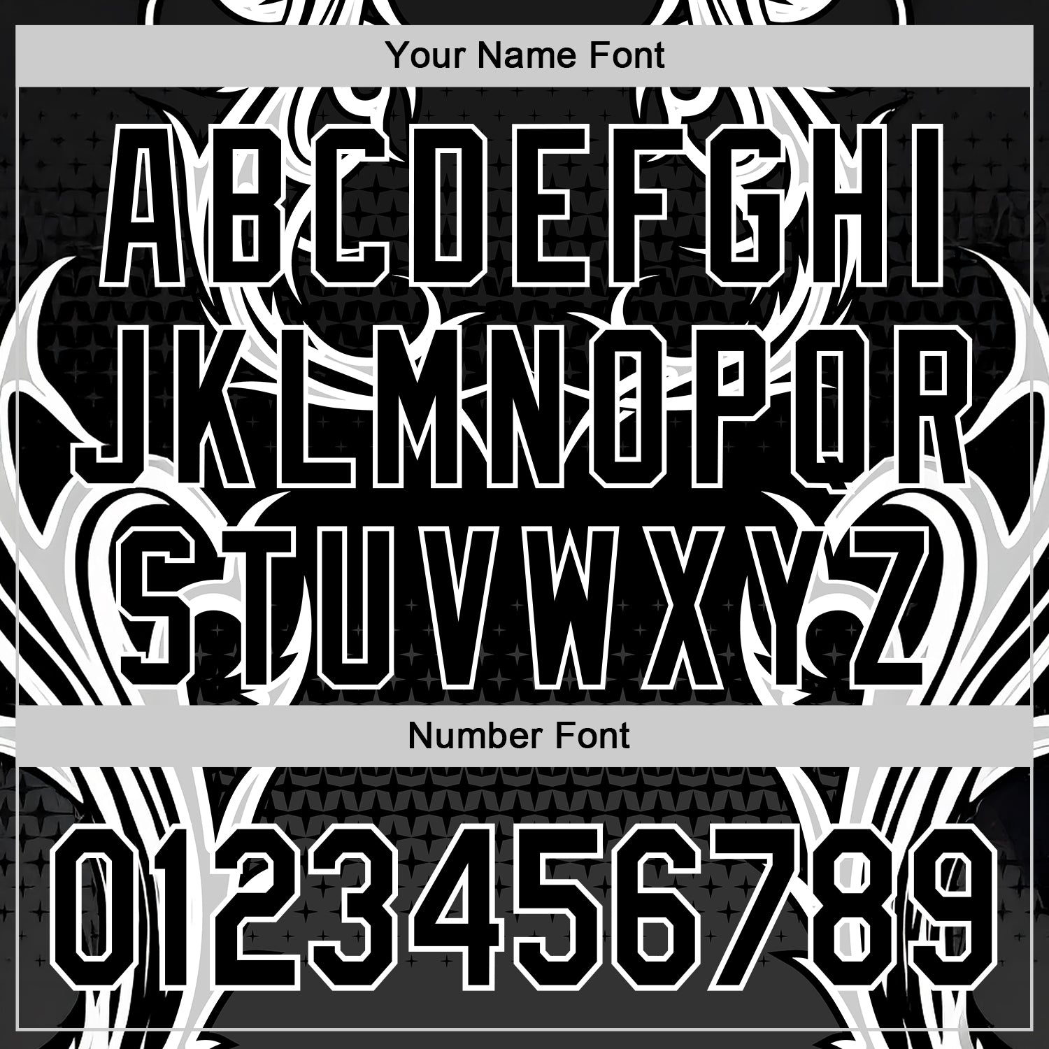 Custom Black White 3D Abstract Flame Sports Pullover Sweatshirt Hoodie