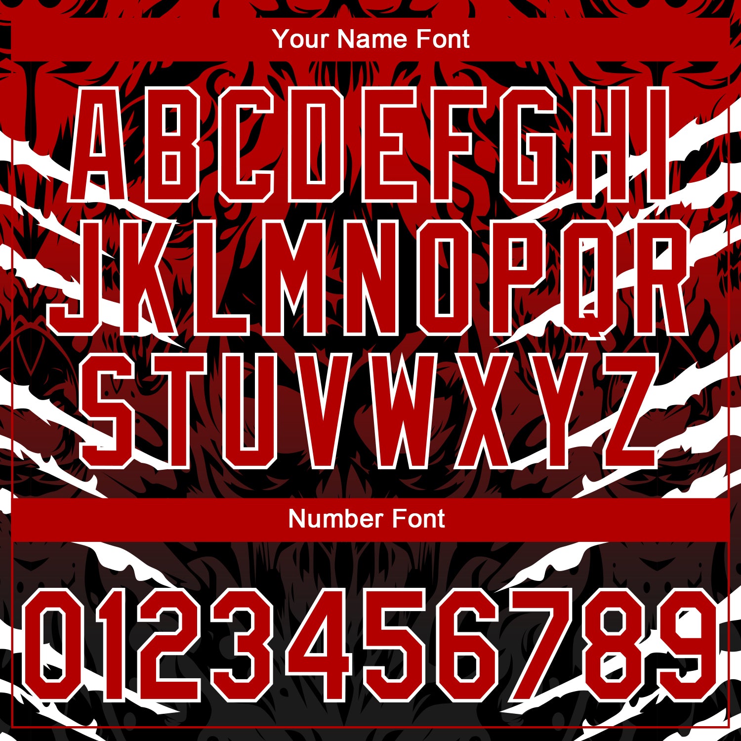 Custom Stitched Black Red-White 3D Pattern Design Leopardo Sports Pullover Sweatshirt Hoodie