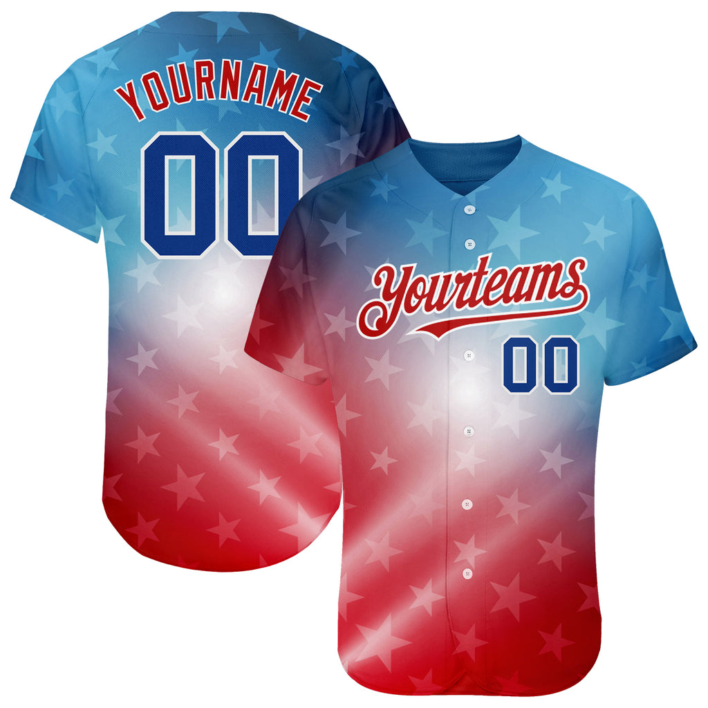 red sublimated baseball jerseys