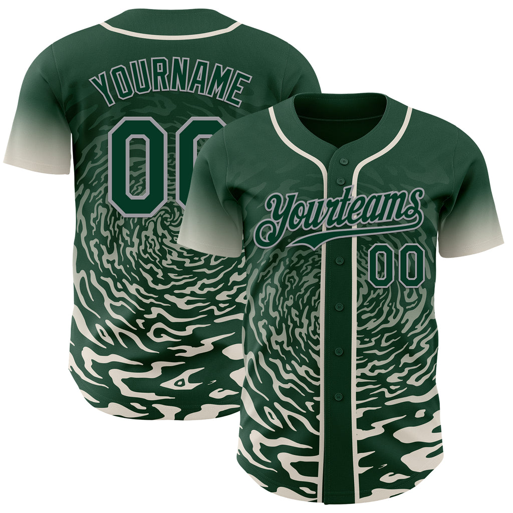 Custom Pink Light Blue-White Ice Cream Waffle Foodie Dessert Authentic Baseball Jersey