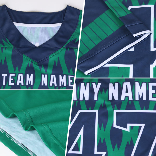 Custom Black White-Old Gold Authentic Geometric Pixel Grid Fade Football Jersey
