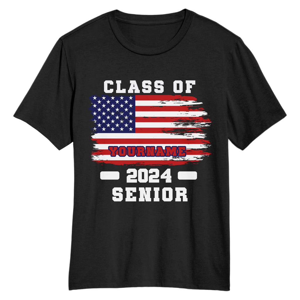 Custom Black Red-Royal 3D Graduation Performance T-Shirt