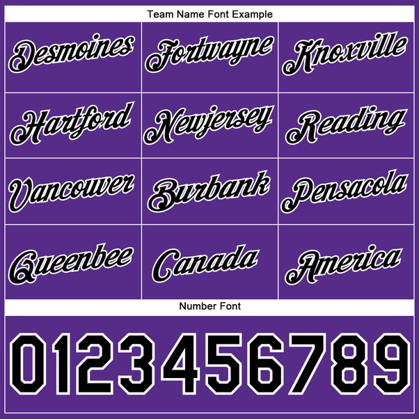 Custom Stitched Purple Black-White Funny Christmas 3D Sports Pullover Sweatshirt Hoodie