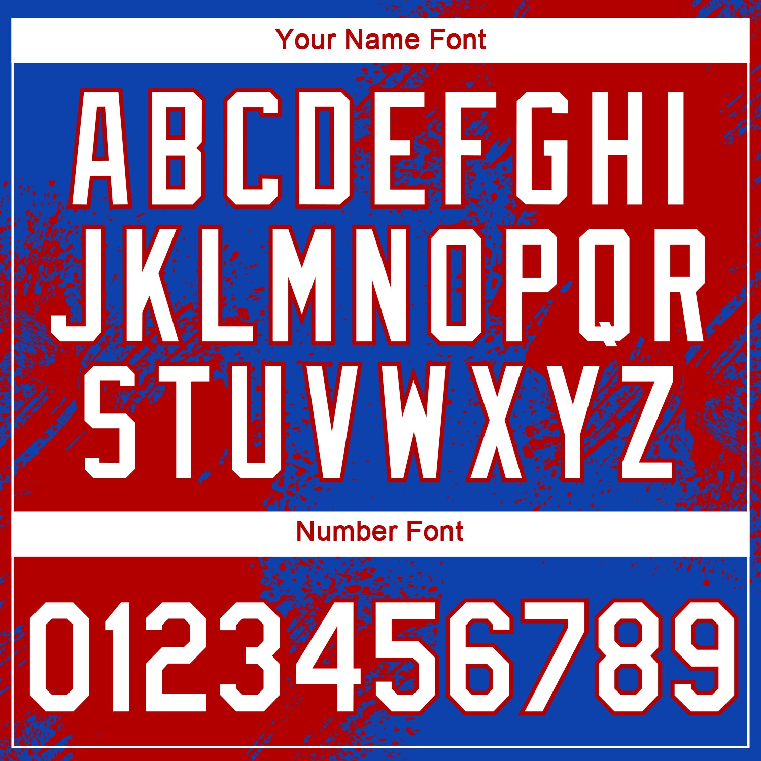 Custom Thunder Blue White-Red 3D Pattern Design Abstract Brush Stroke Performance T-Shirt