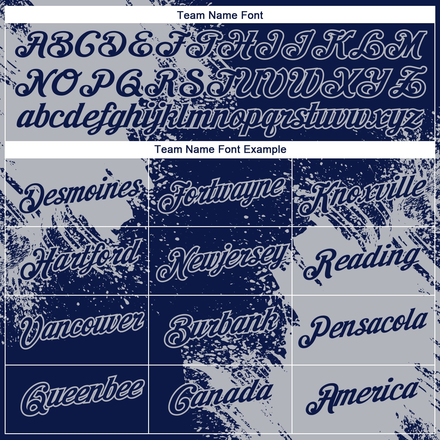 Custom Navy Gray 3D Pattern Design Abstract Brush Stroke Performance T-Shirt