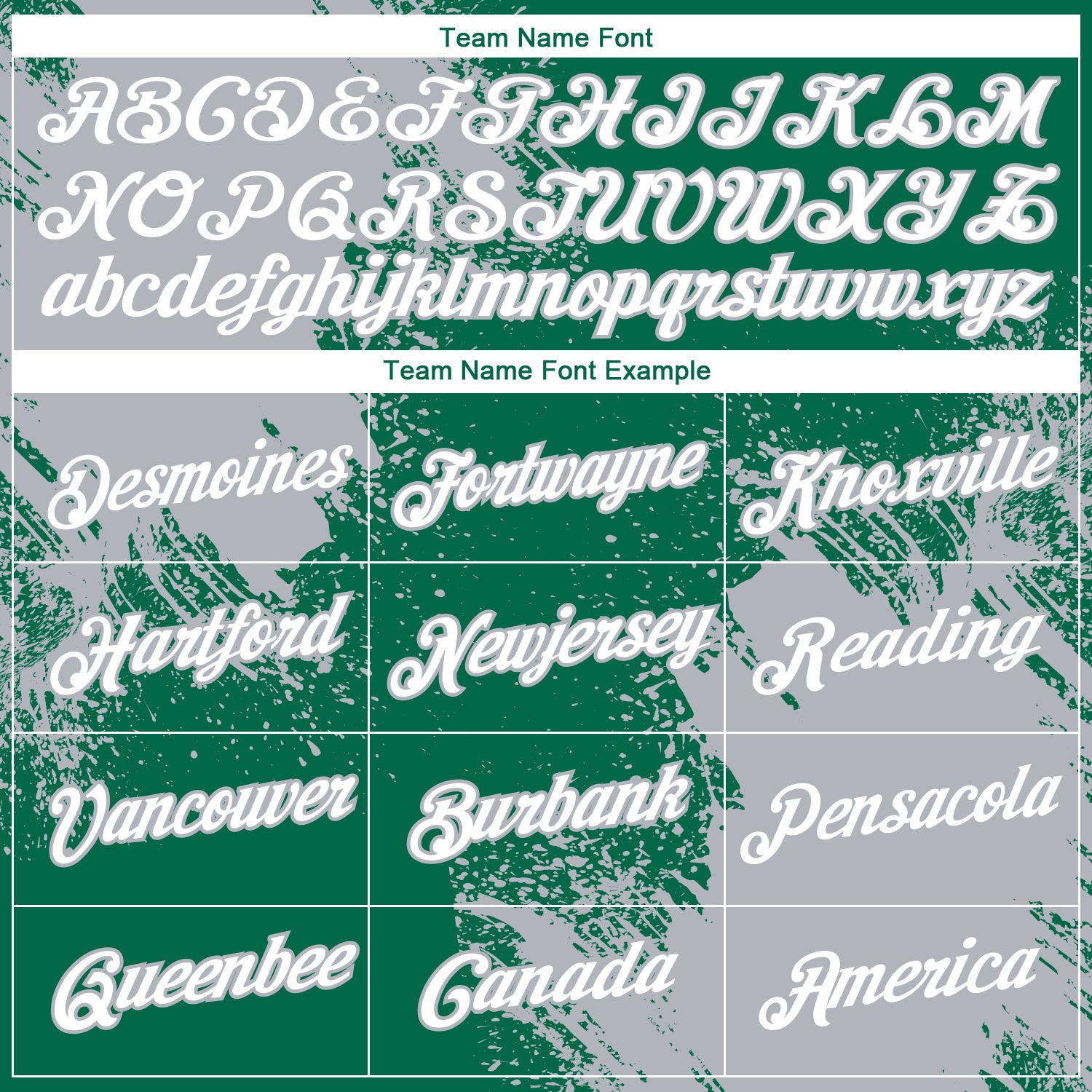 Custom Kelly Green White-Gray 3D Pattern Design Abstract Brush Stroke Performance T-Shirt