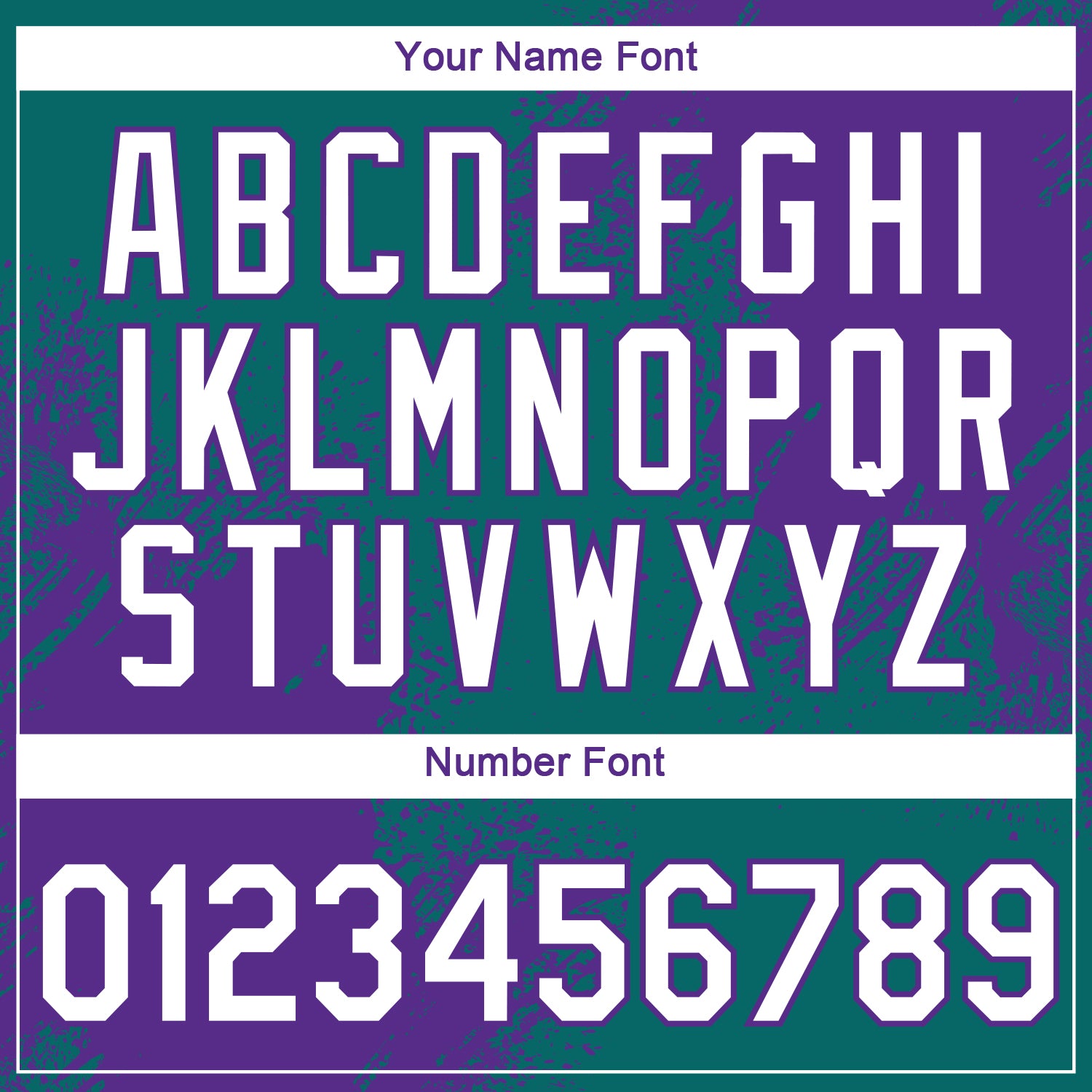 Custom Teal White-Purple 3D Pattern Design Abstract Brush Stroke Performance T-Shirt