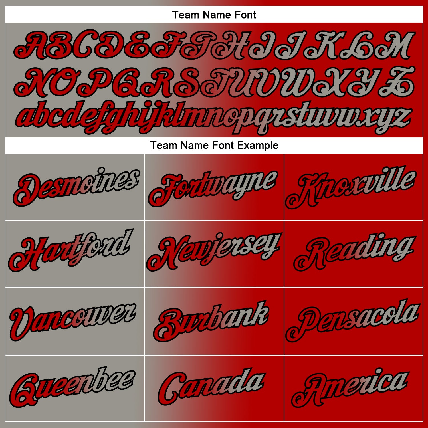 Custom Red Gray-Black Gradient Fashion Performance T-Shirt