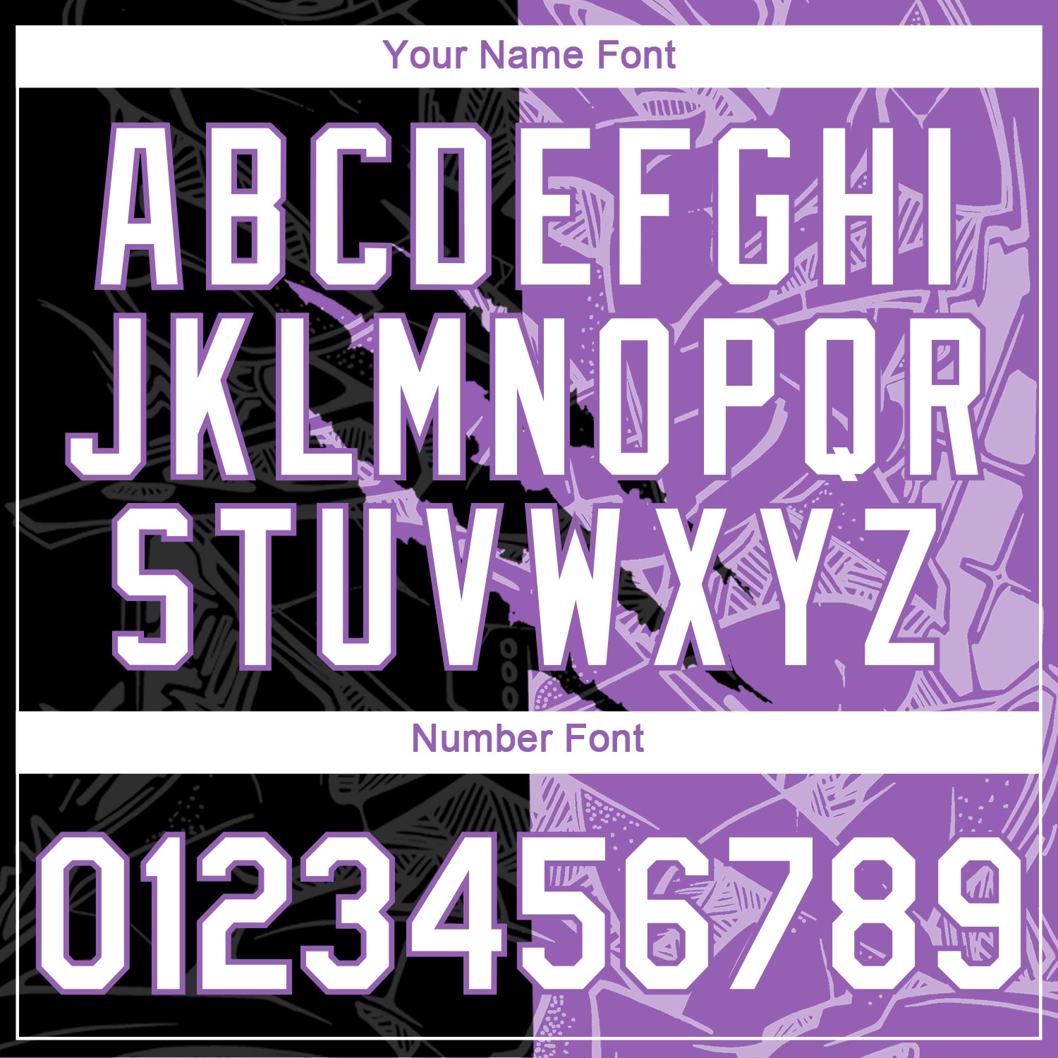 Custom Graffiti Pattern White Black-Medium Purple Scratch 3D Performance T-Shirt