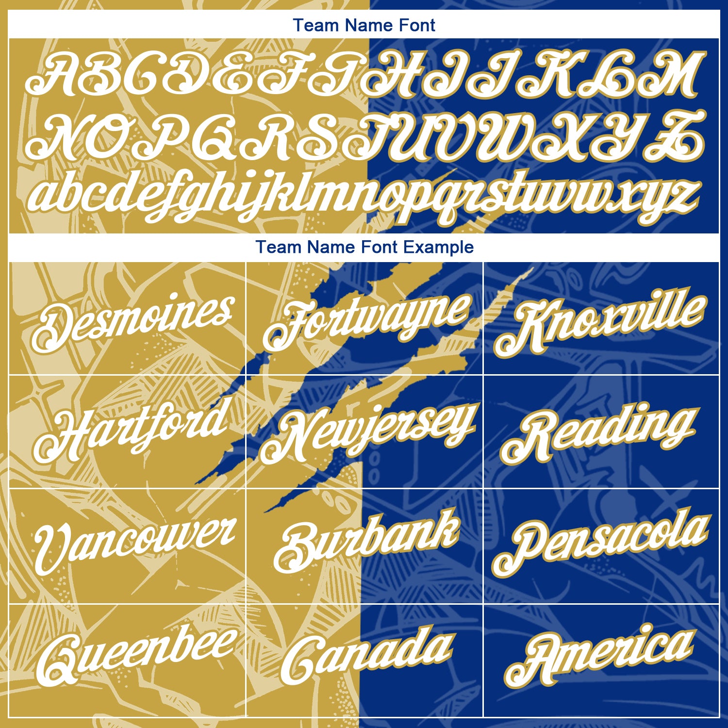 Custom Graffiti Pattern White Royal-Old Gold Scratch 3D Performance T-Shirt