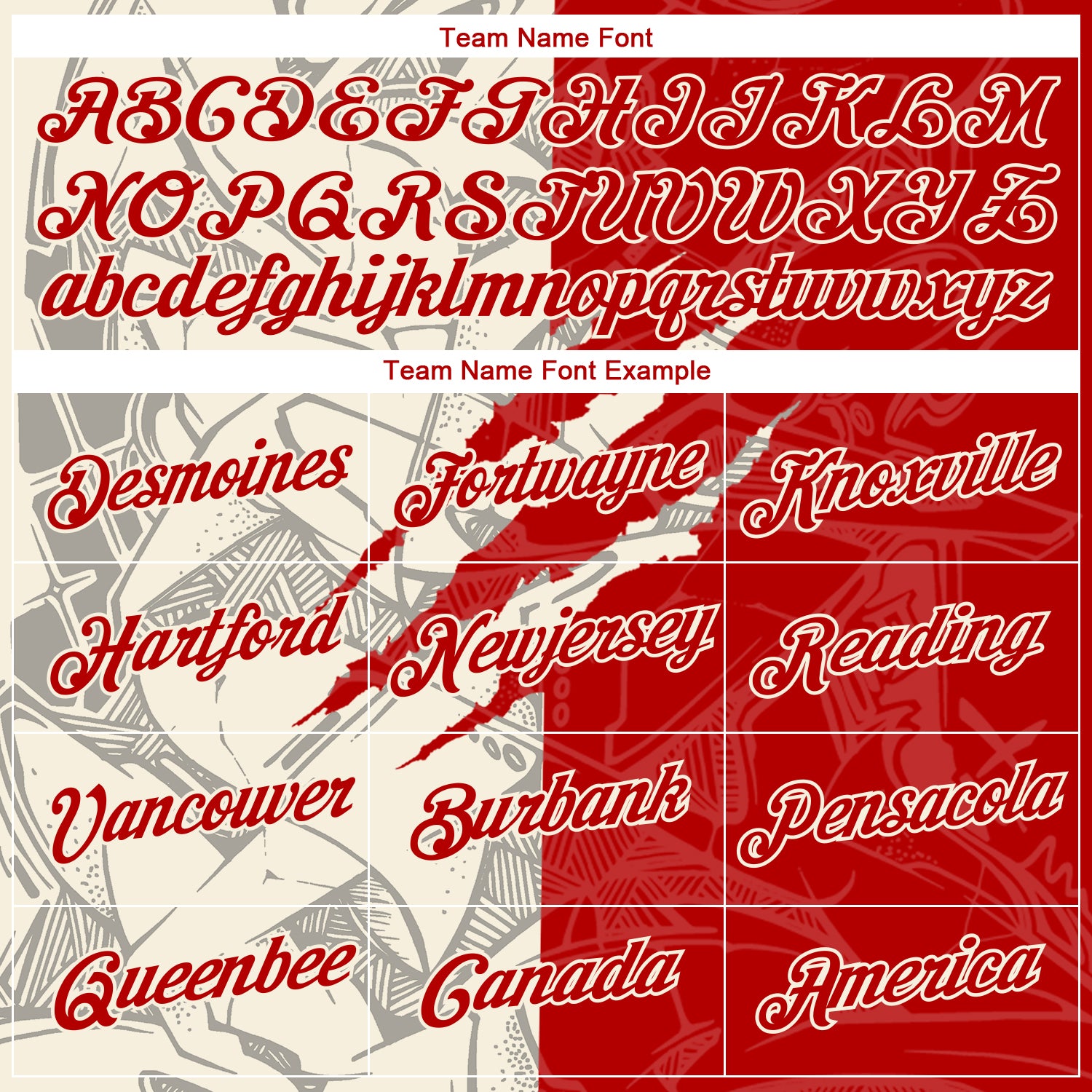 Custom Graffiti Pattern Red-Cream Scratch 3D Performance T-Shirt