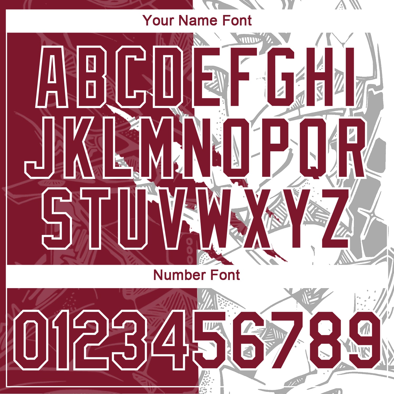 Custom Graffiti Pattern Crimson-White Scratch 3D Performance T-Shirt