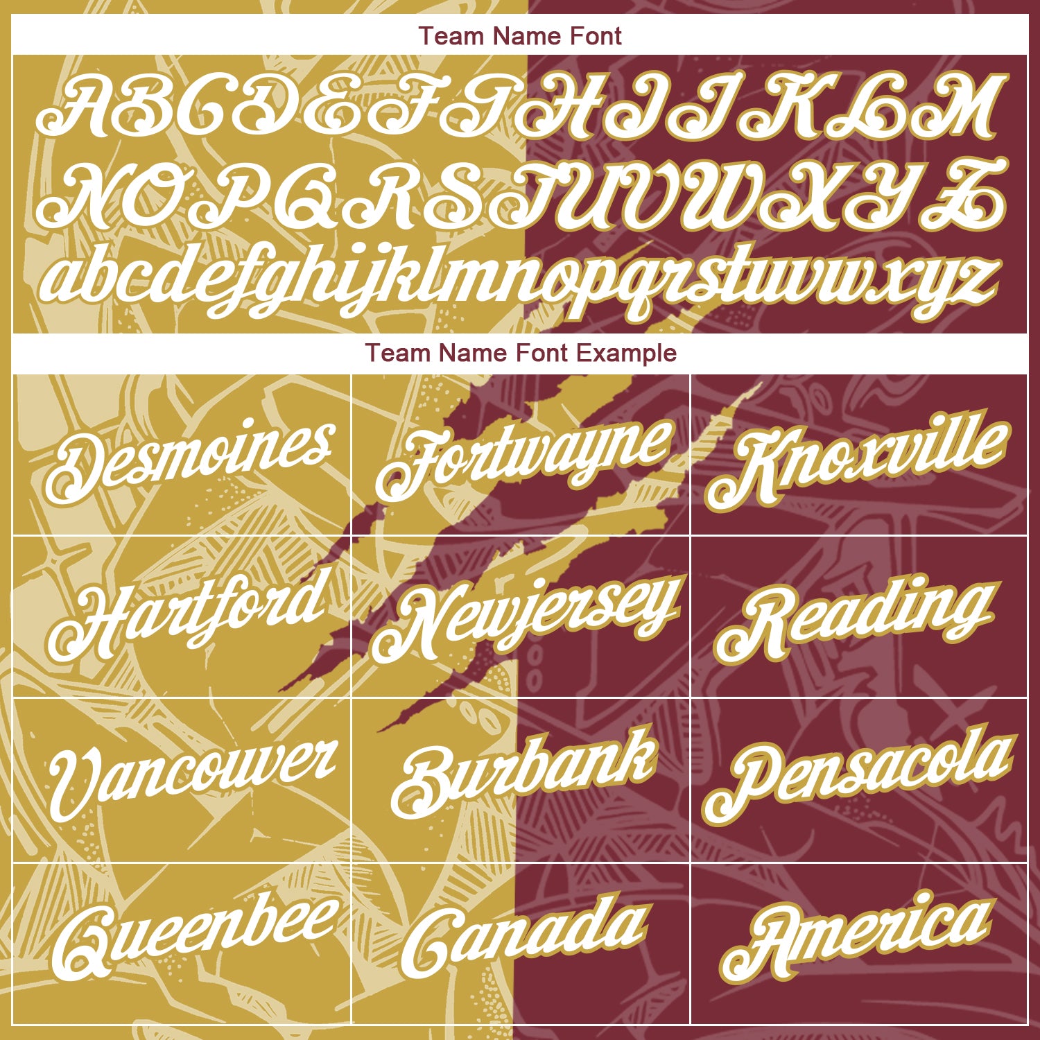 Custom Graffiti Pattern White Burgundy-Old Gold Scratch 3D Performance T-Shirt