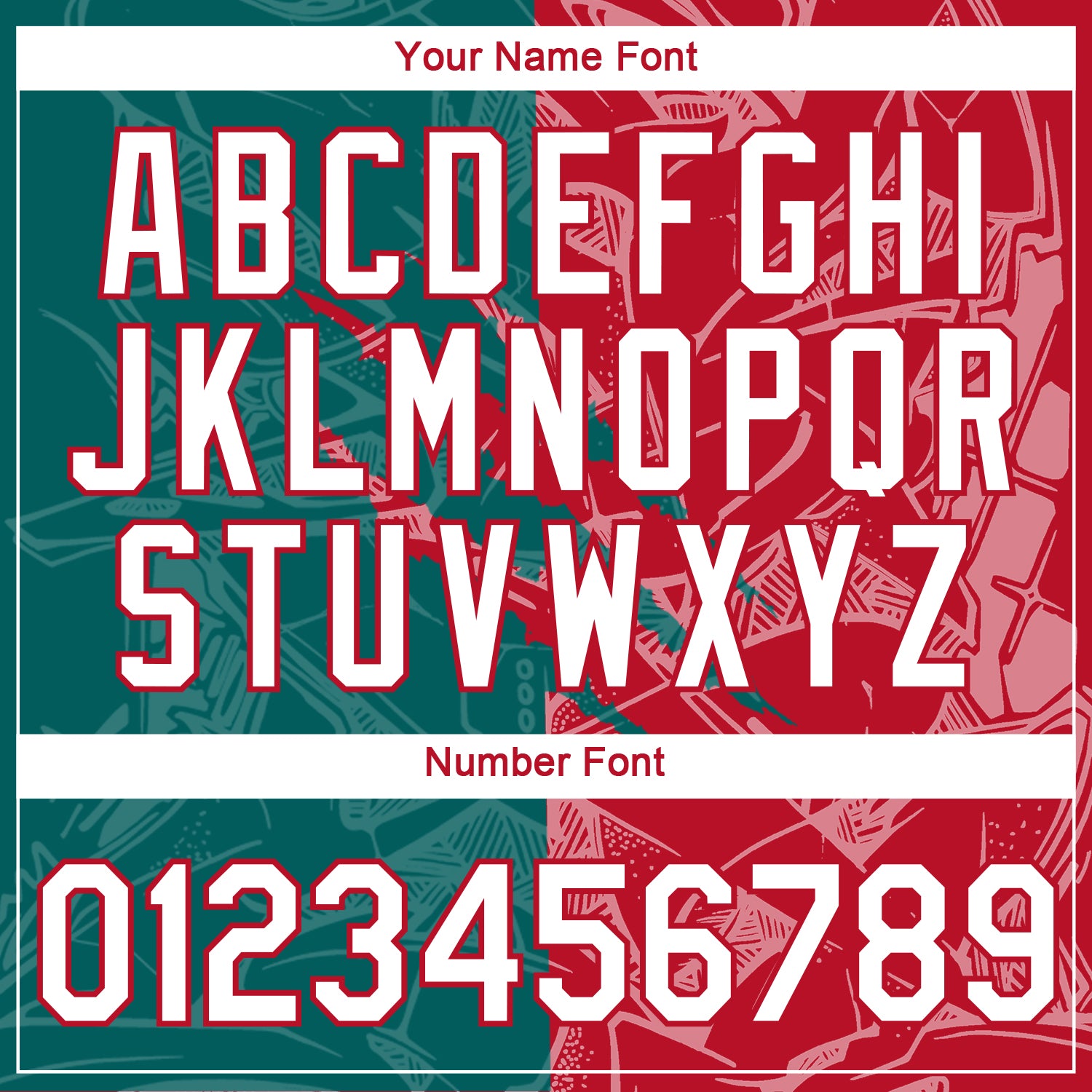 Custom Graffiti Pattern White Teal-Red Scratch 3D Performance T-Shirt