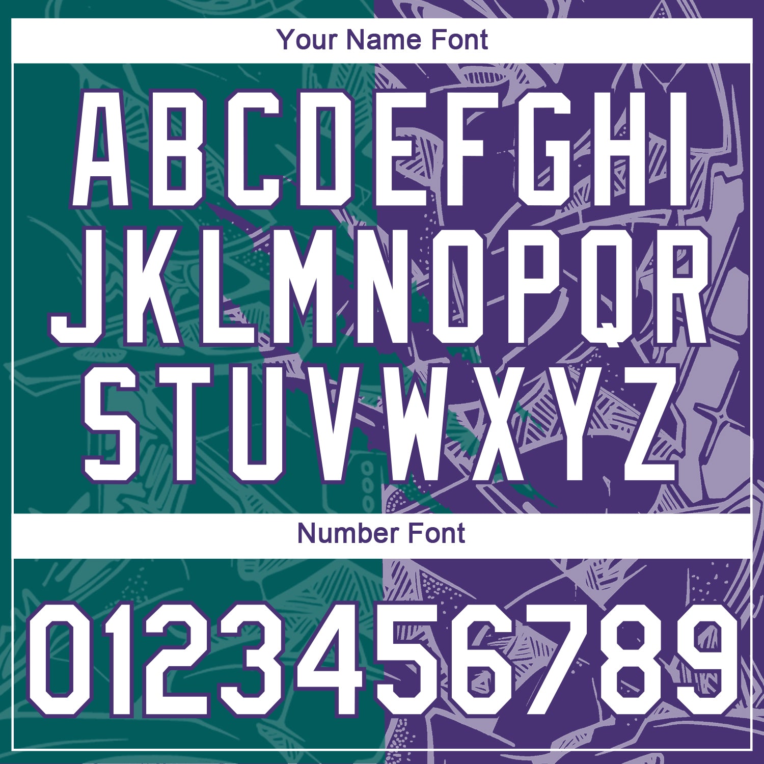 Custom Graffiti Pattern White Purple-Teal Scratch 3D Performance T-Shirt