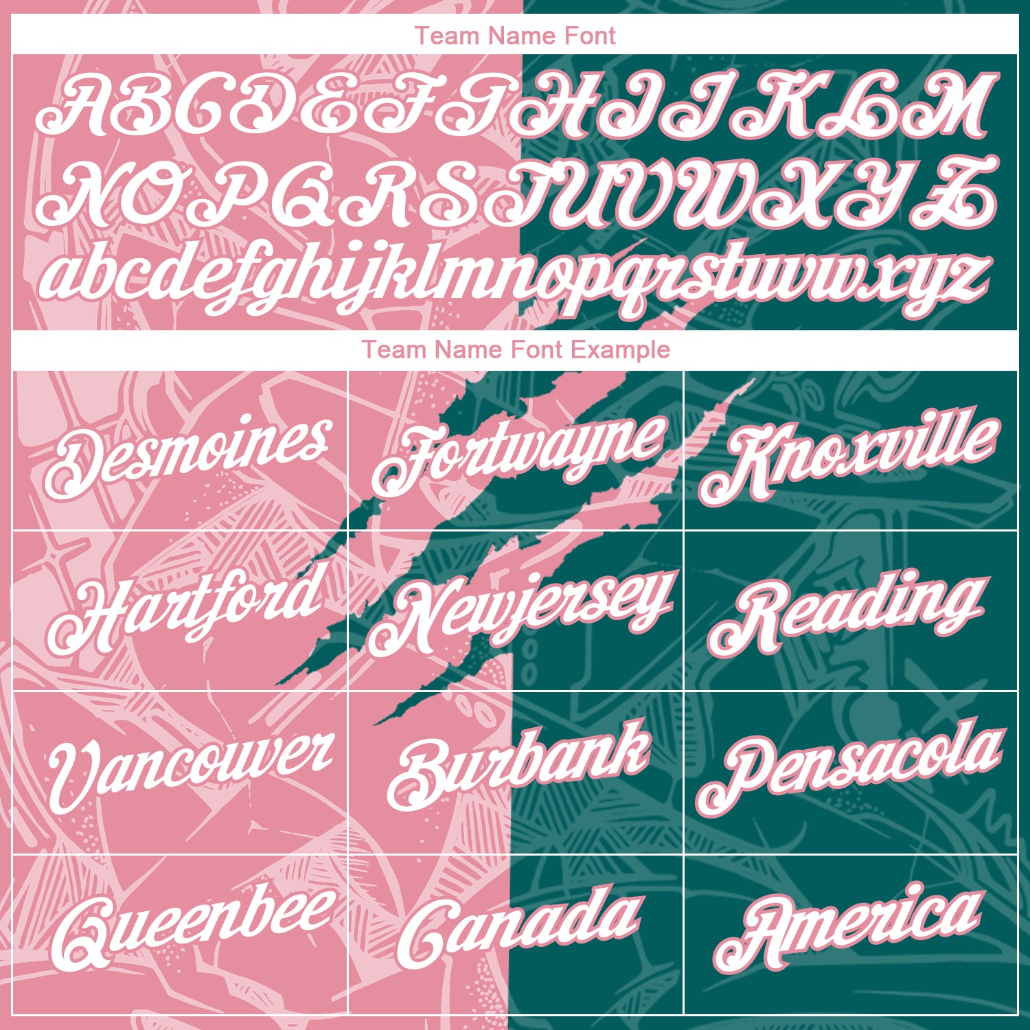 Custom Graffiti Pattern White Teal-Medium Pink Scratch 3D Performance T-Shirt