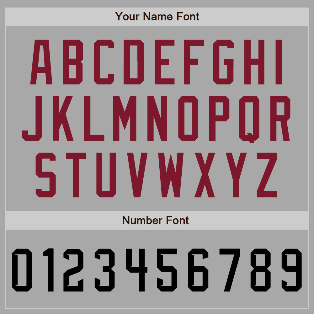 Custom Stitched Gray Black-Crimson Baseball Pullover Sweatshirt Hoodie