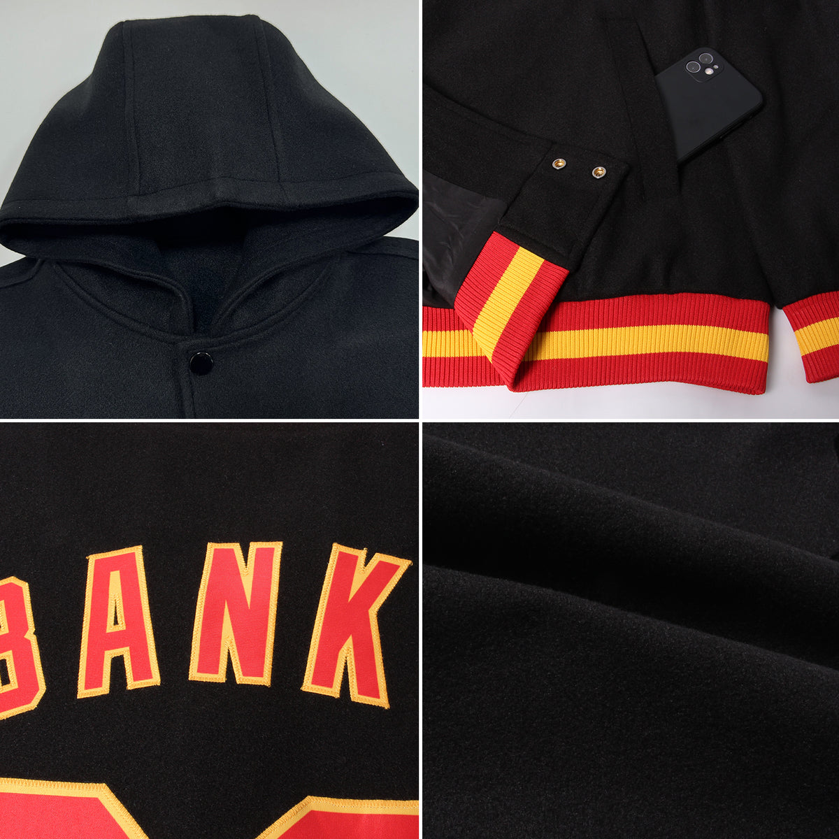 Custom Black Thunder BlueGray Nicaragua Nicaraguan Flag 3D Bomber Full