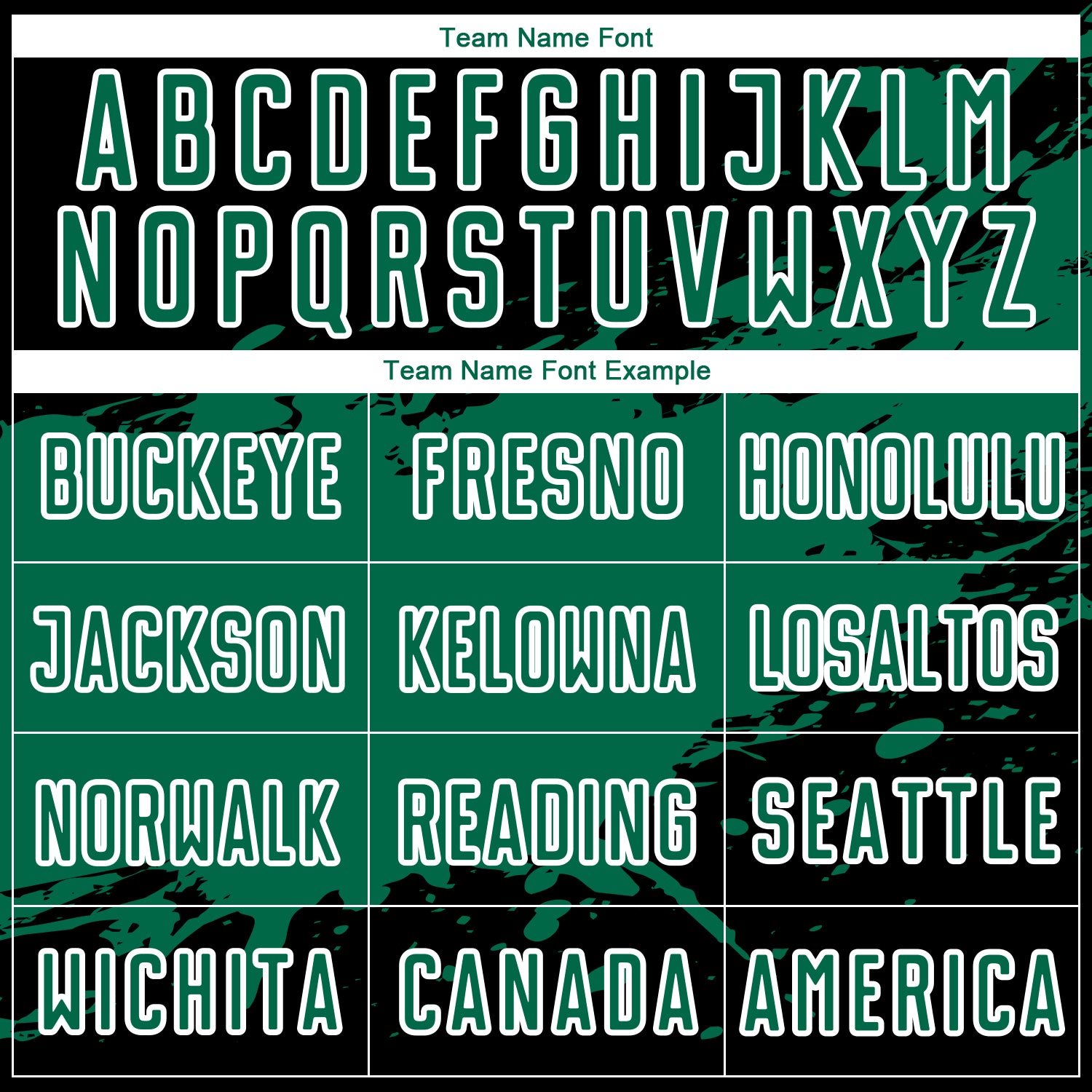 Custom Black Kelly Green-White Splash Sublimation Soccer Uniform Jersey