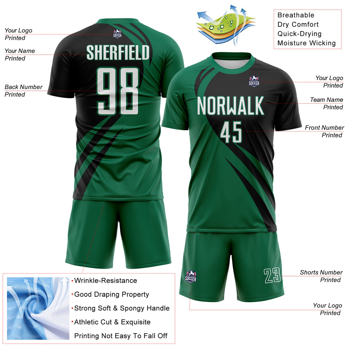 Custom Diagonal Streamline Color Block Swirl Curve Lines Sublimation ...