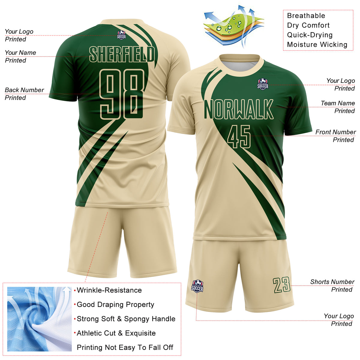 Custom Diagonal Streamline Color Block Swirl Curve Lines Sublimation ...