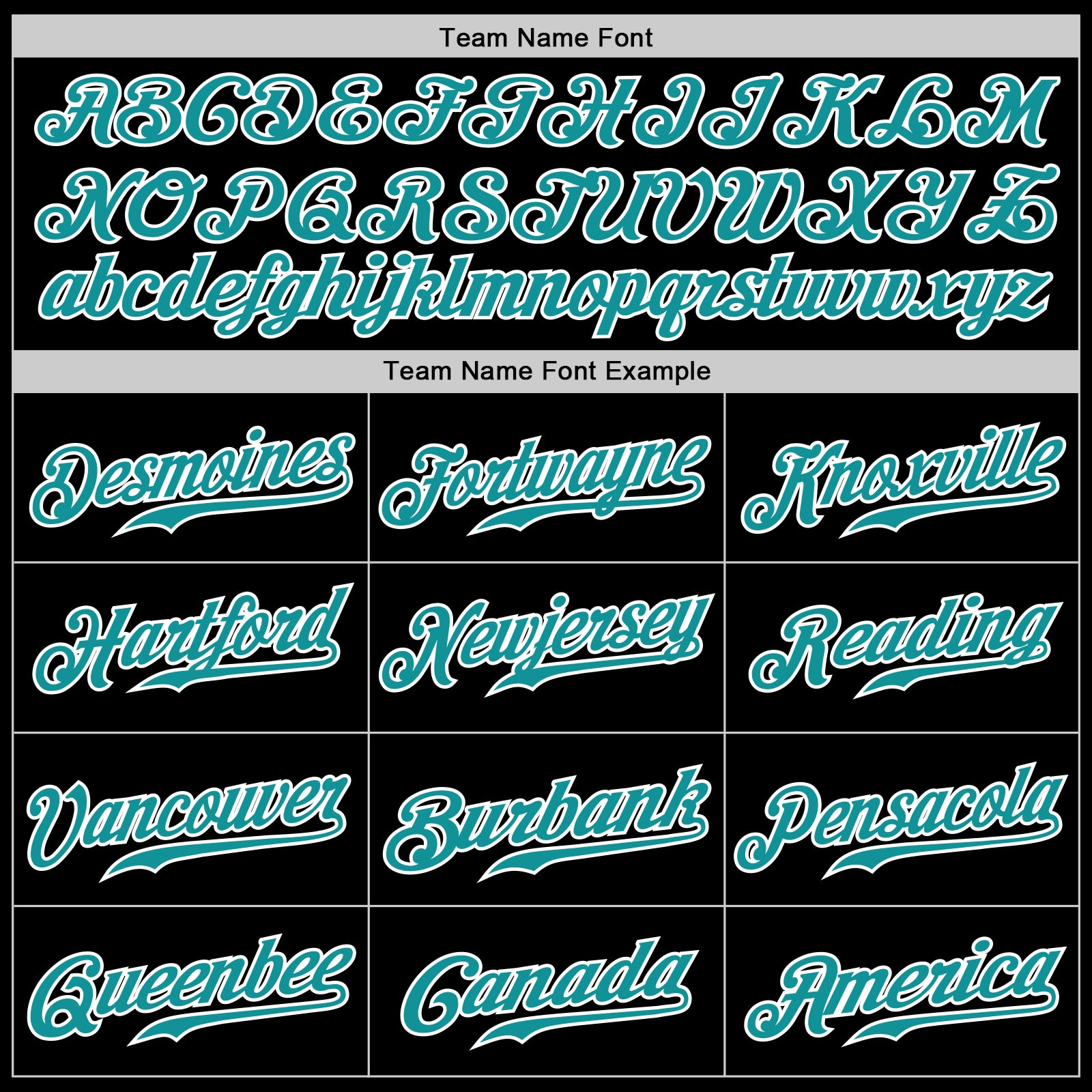 Custom Black Teal Pinstripe Teal-White Authentic Baseball Jersey