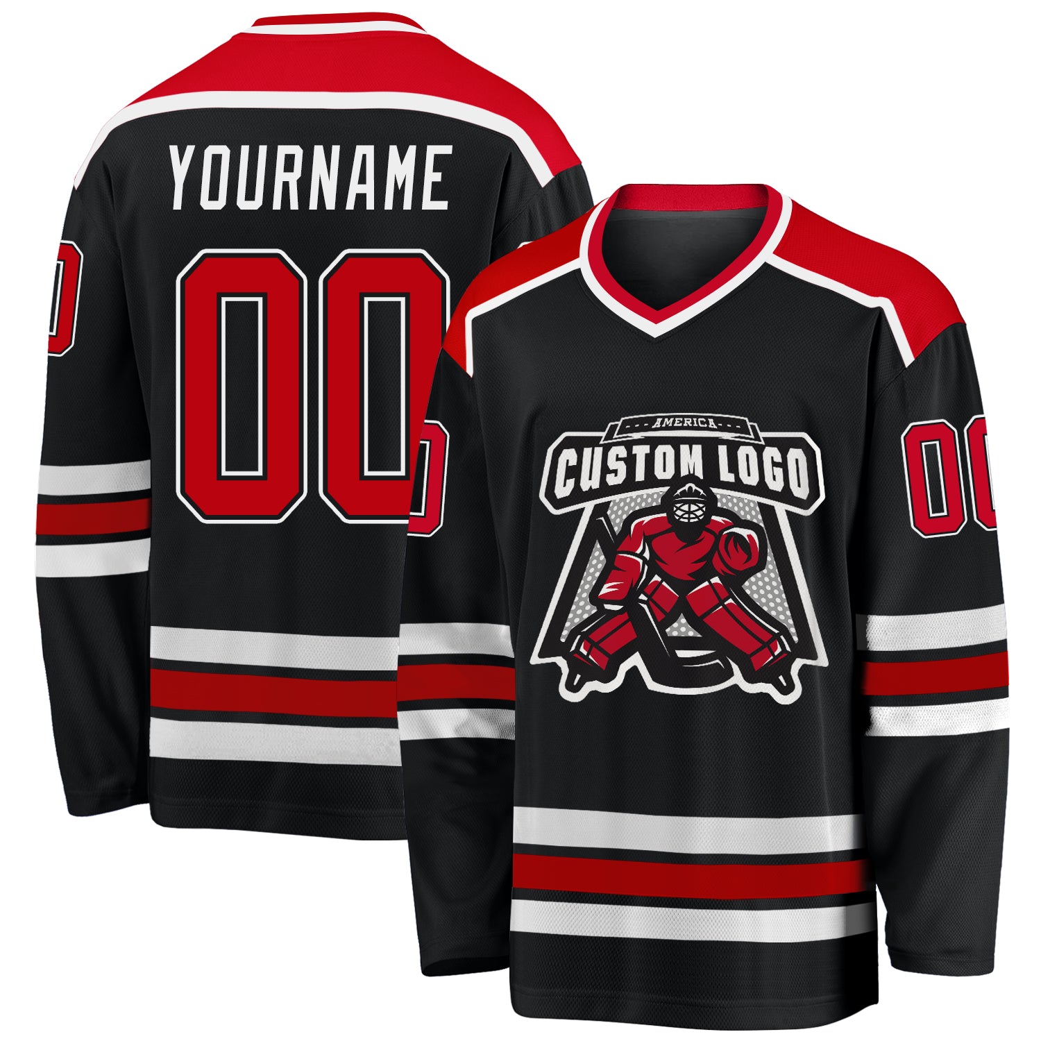 Nike Custom Goalkeeper Jersey Custom Goalie Jersey Hockey Athletic