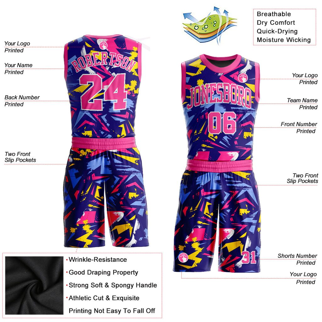 jersey design basketball 2022 pink