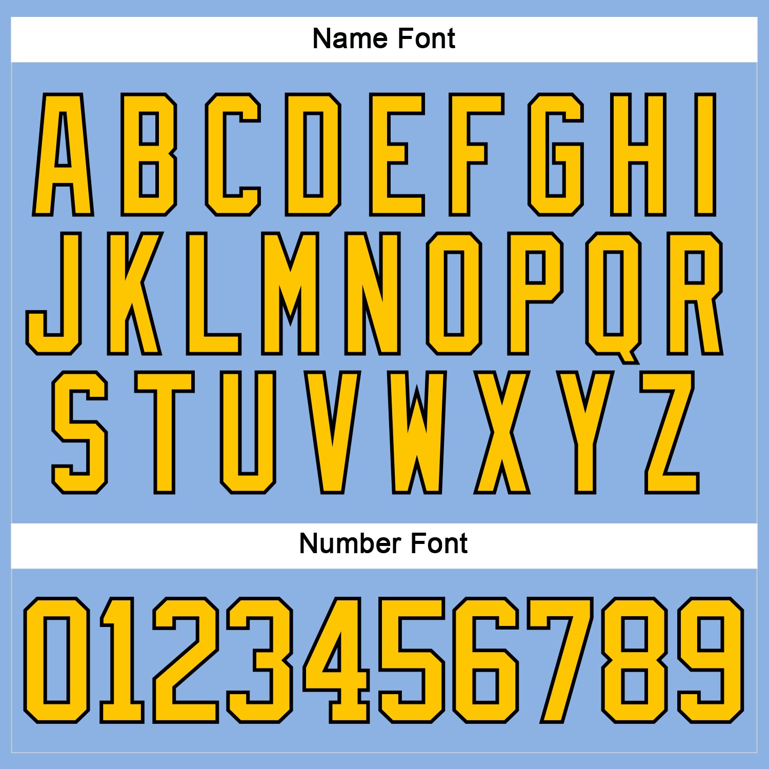 Custom Light Blue Yellow-Black Hockey Lace Neck Jersey