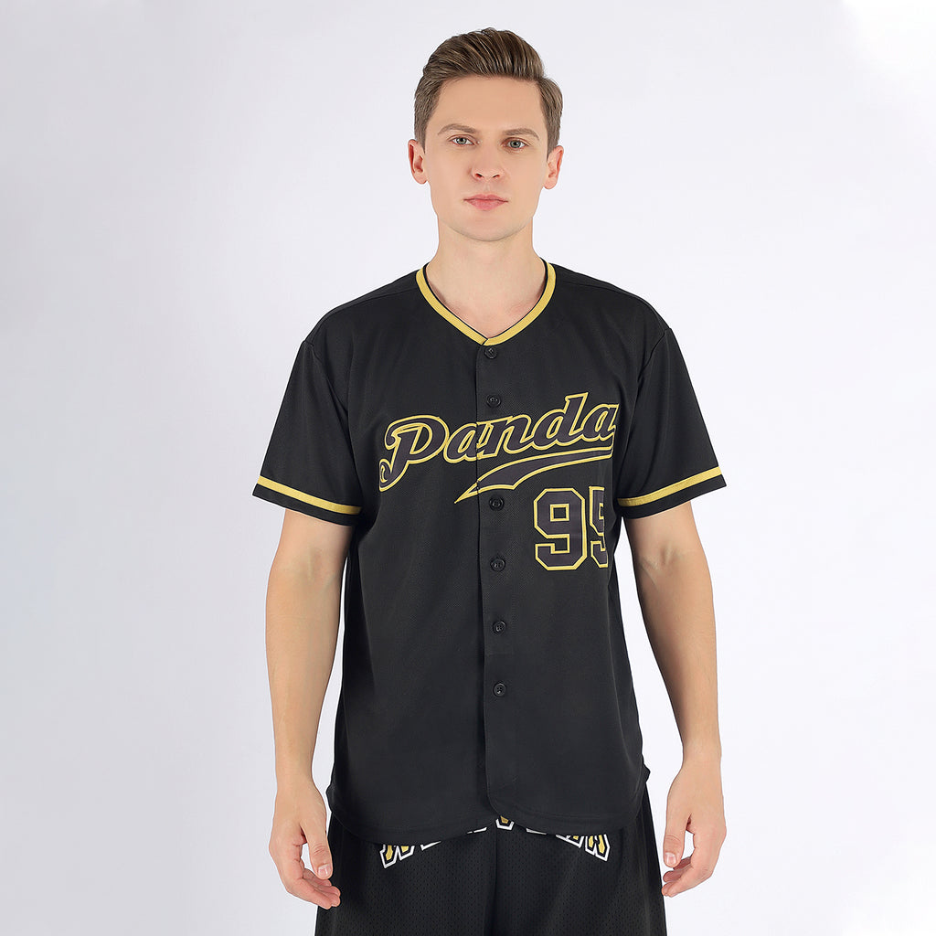 Custom Baseball Jersey Black Black-Old Gold Authentic Men's Size:XL