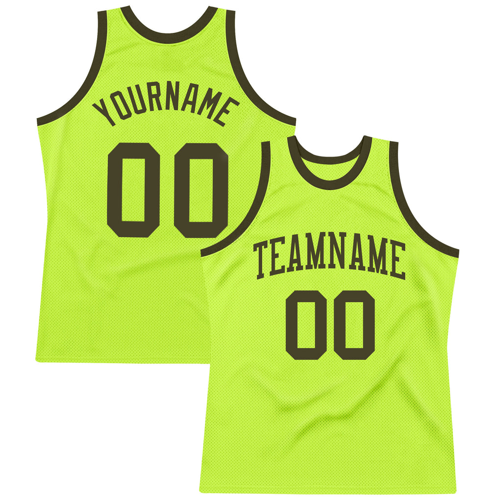 Olive green sales basketball jersey