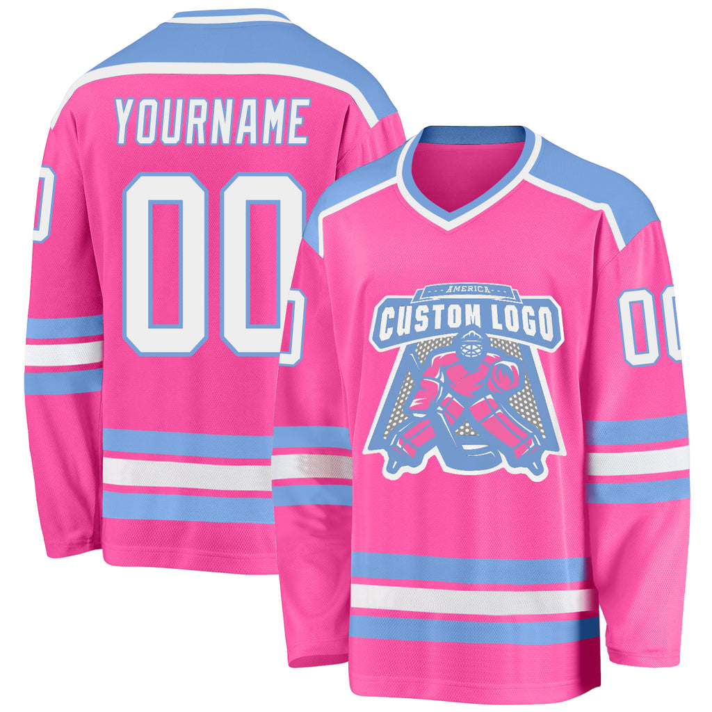 Custom Size and Logos Men Women Plain Custom Sublimated Ice Hockey