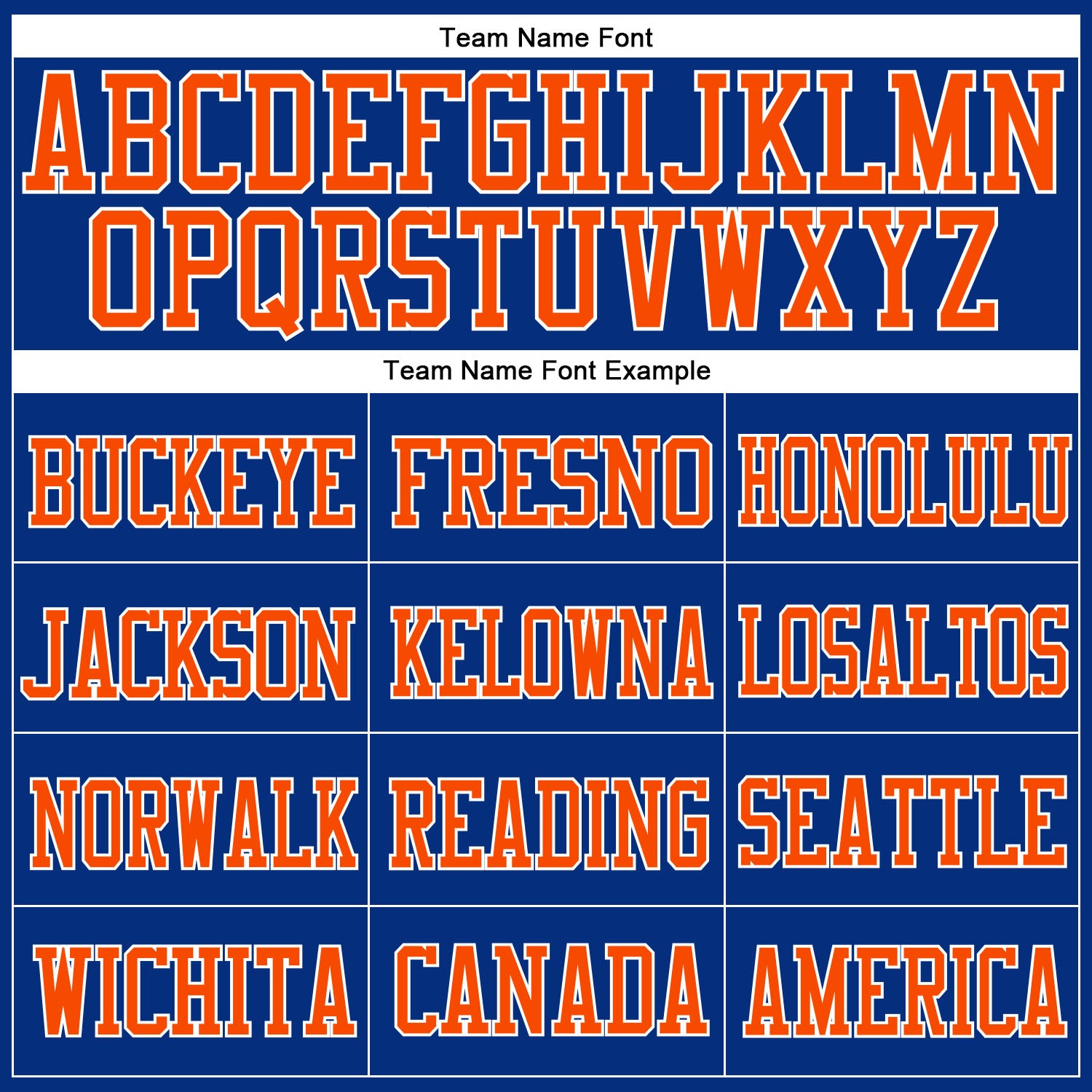 Custom Royal Orange-White Mesh Authentic Football Jersey