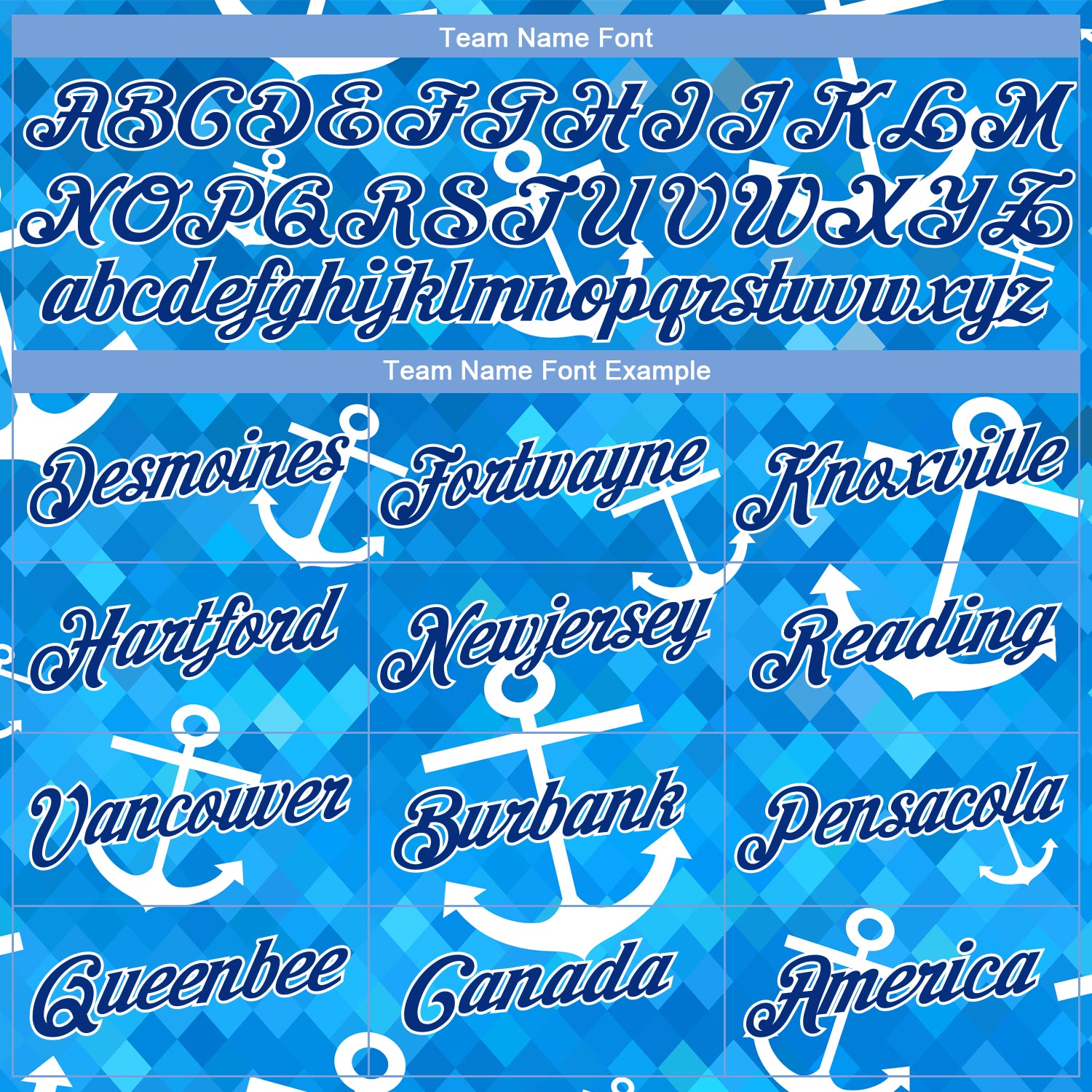 Custom Royal Royal-White 3D Pattern Design Anchors Authentic Basketball Jersey